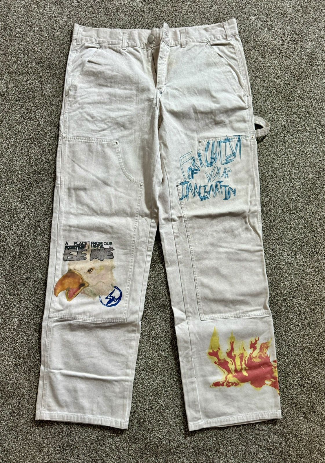 Cactus Jack Fragment Pants | Grailed
