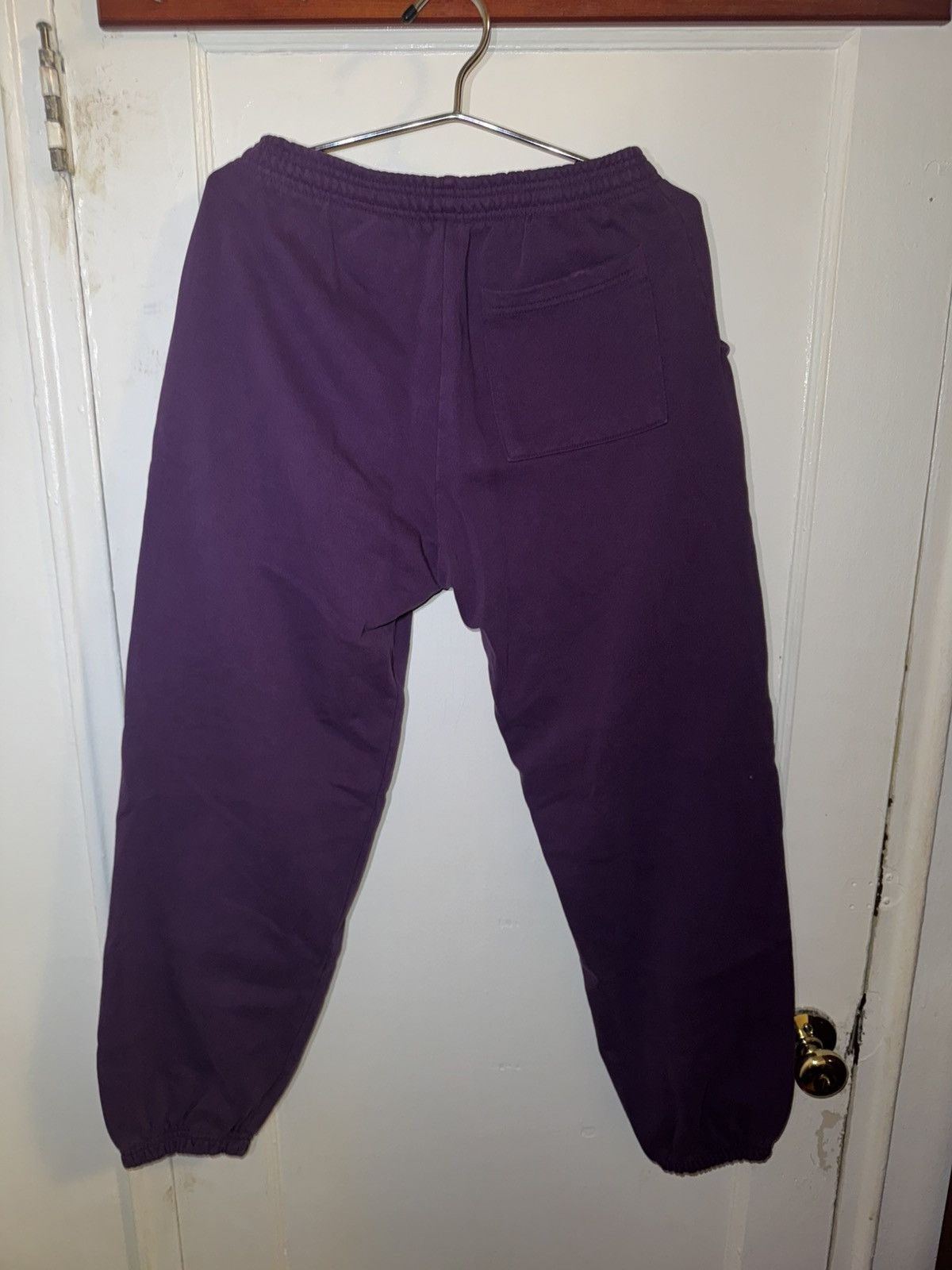 Sp5der × Young Thug Sp5der Purple Sweatpants Size US 30 / EU 46 - 2 Thumbnail