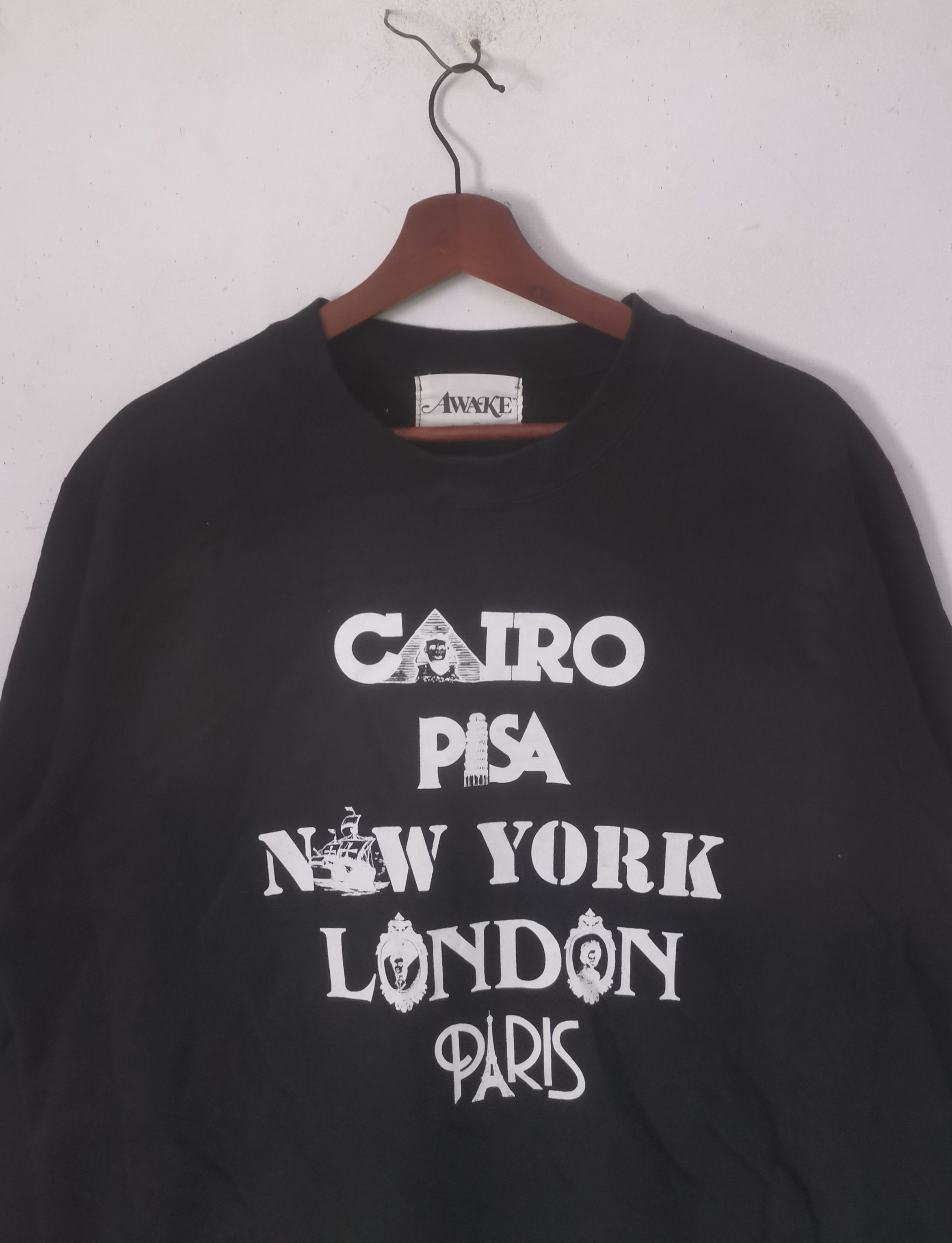Awake NY Rare Awake sweatshirt black colour Size US L / EU 52-54 / 3 - 2 Thumbnail