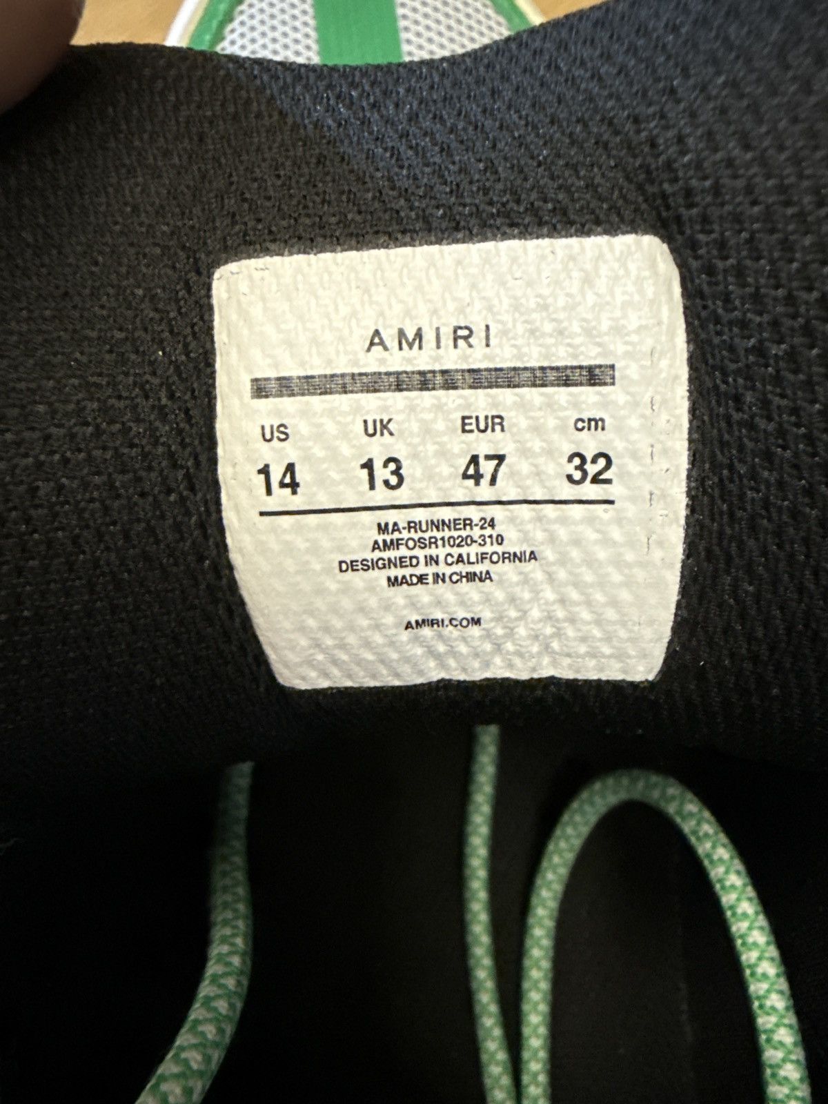 Amiri Amiri MA Runner Size US 14 / EU 47 - 6 Thumbnail