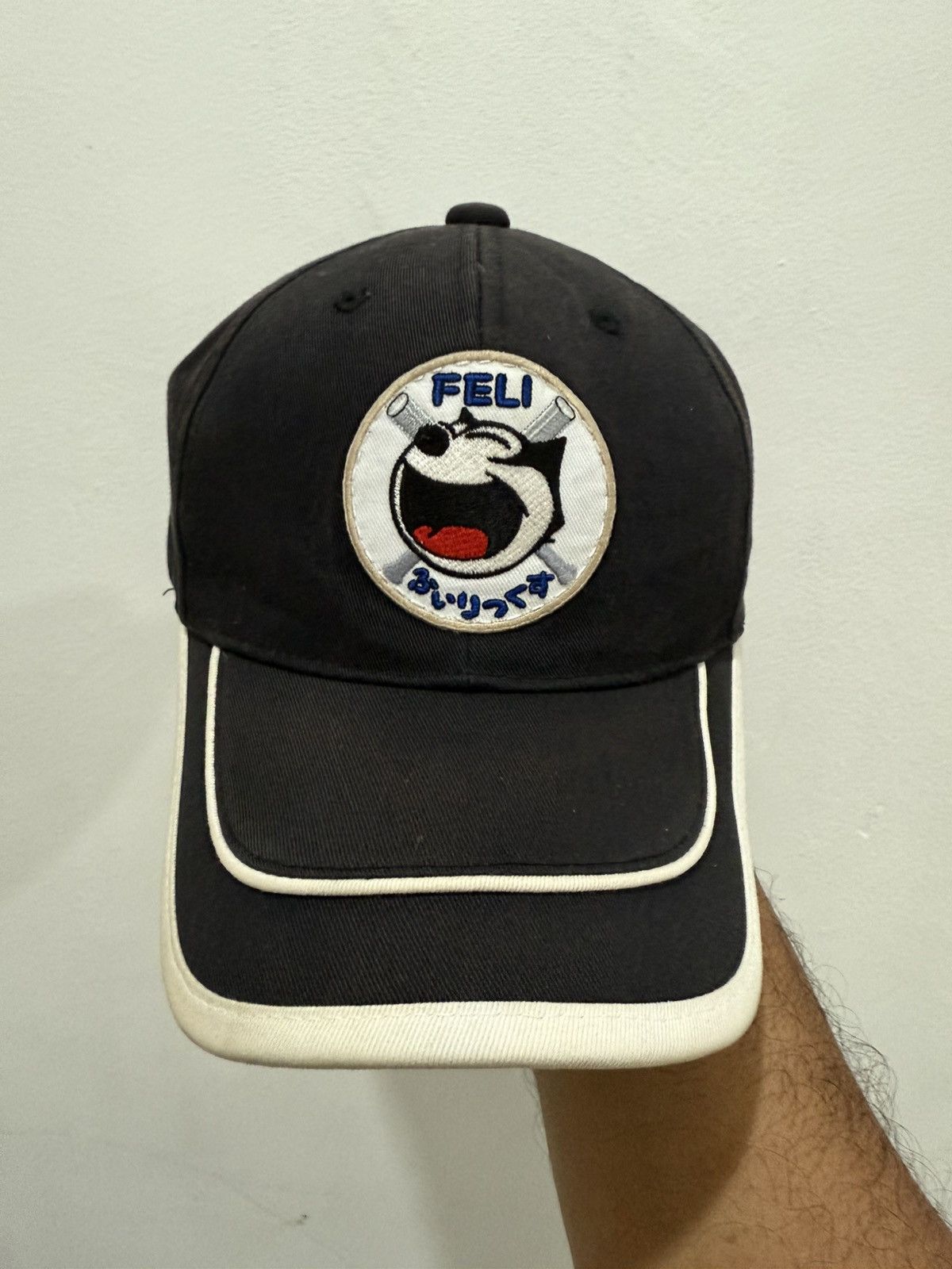 Japanese Brand VTG FELIX The Cat Baseball Team Size ONE SIZE - 3 Thumbnail