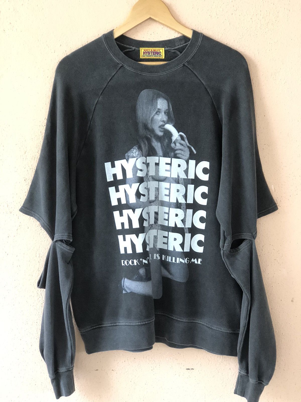 Hysteric Glamour HYSTERIC GLAMOUR Punk Design Sweatshirt Size US L / EU 52-54 / 3 - 1 Thumbnail
