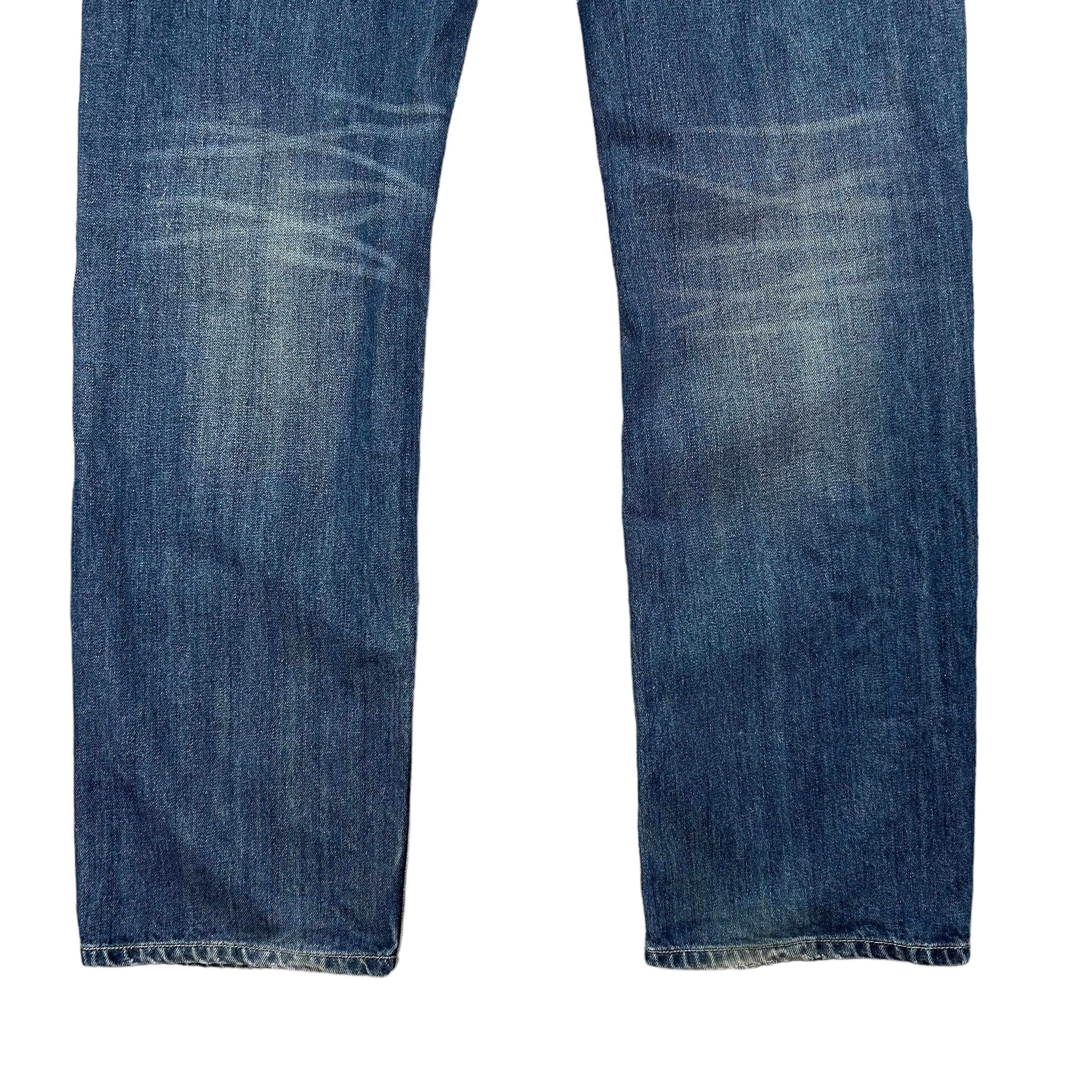 Diesel Diesel Larkee Regular Straight Blue Denim Jeans 008B4 W36L34 Size US 36 / EU 52 - 7 Thumbnail
