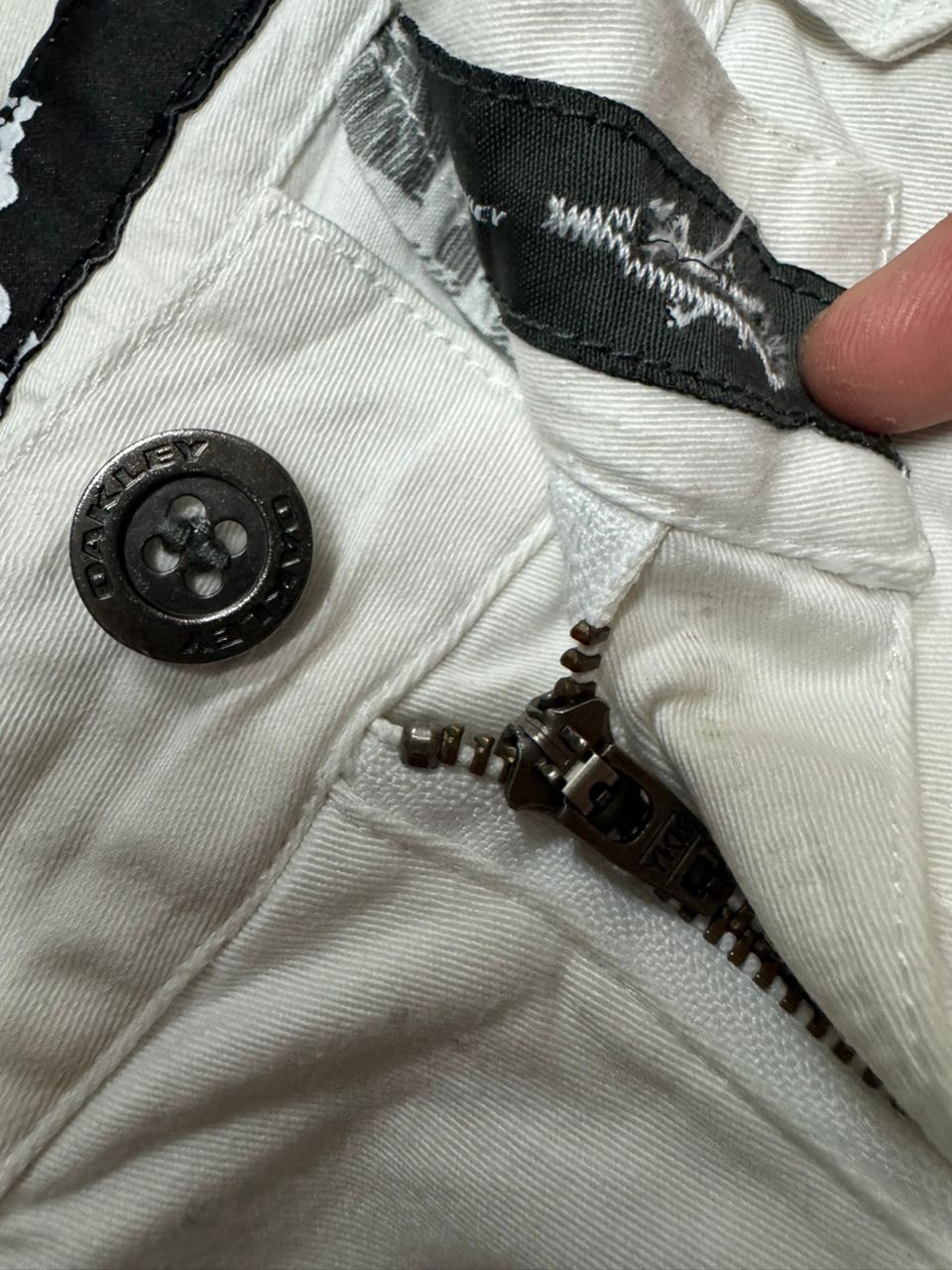 Oakley Vintage Y2K Oakley Tacticak Cargo Pants Snap Button Pocket Size US 29 - 10 Thumbnail