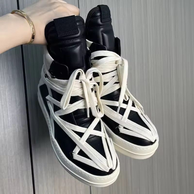 Japanese Brand Fashionable High-Top Sneakers Size US 8 / EU 41 - 3 Thumbnail