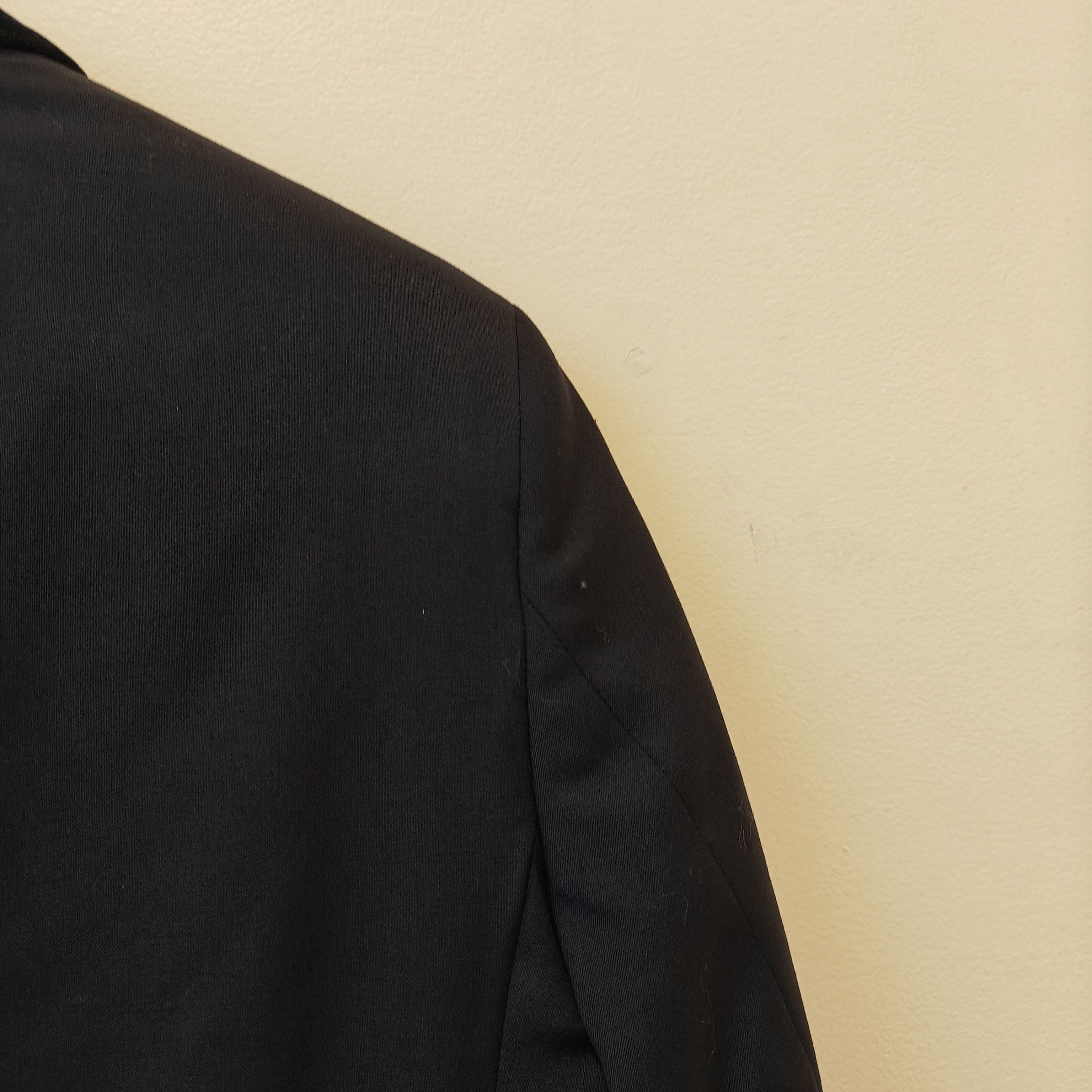 Maison Margiela Navy Tux Velvet Shawl Collar Blazer - mohair Size 48R - 18 Thumbnail