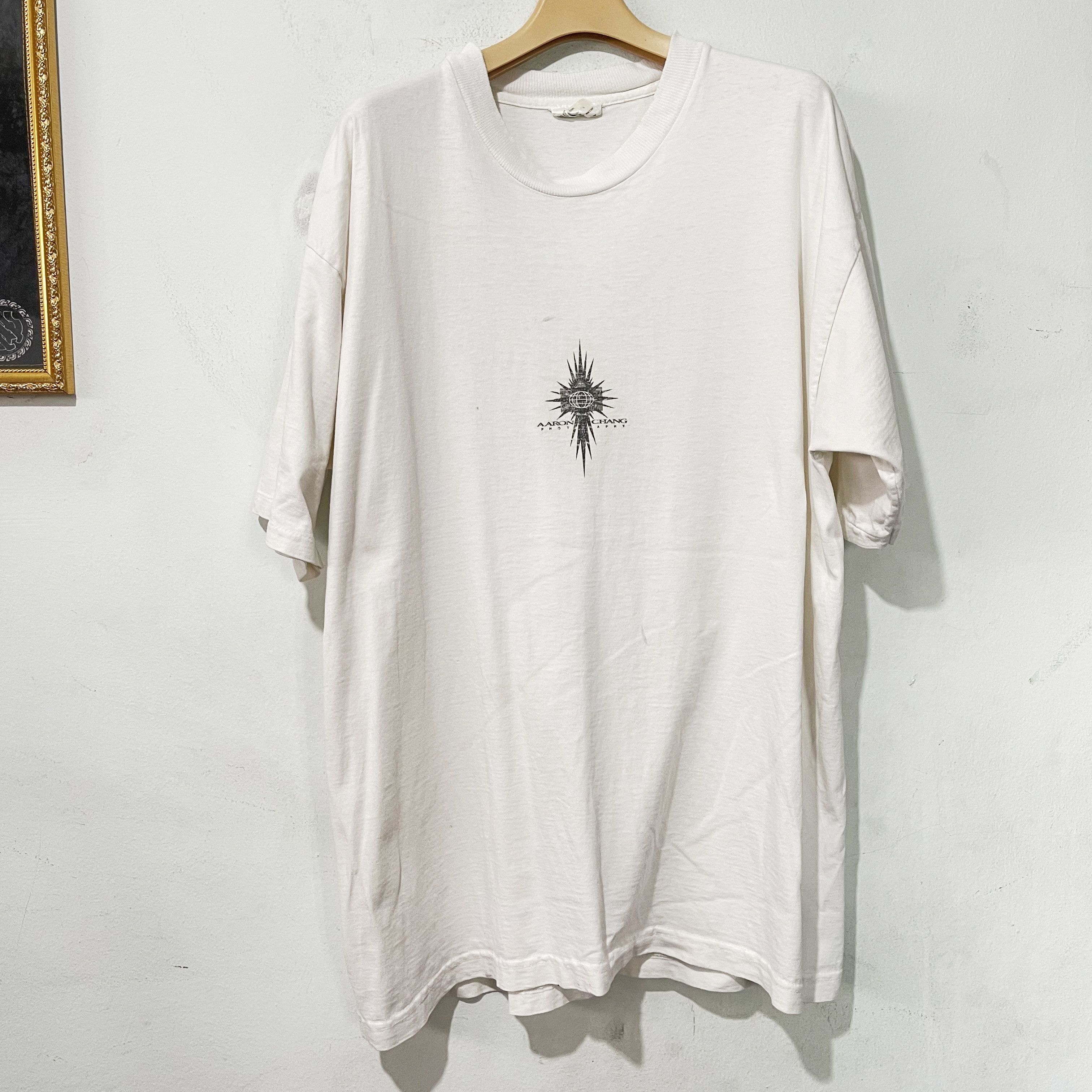 Vintage Vintage 90s Aaron Chang Photography T-Shirt Size US XL / EU 56 / 4 - 3 Thumbnail