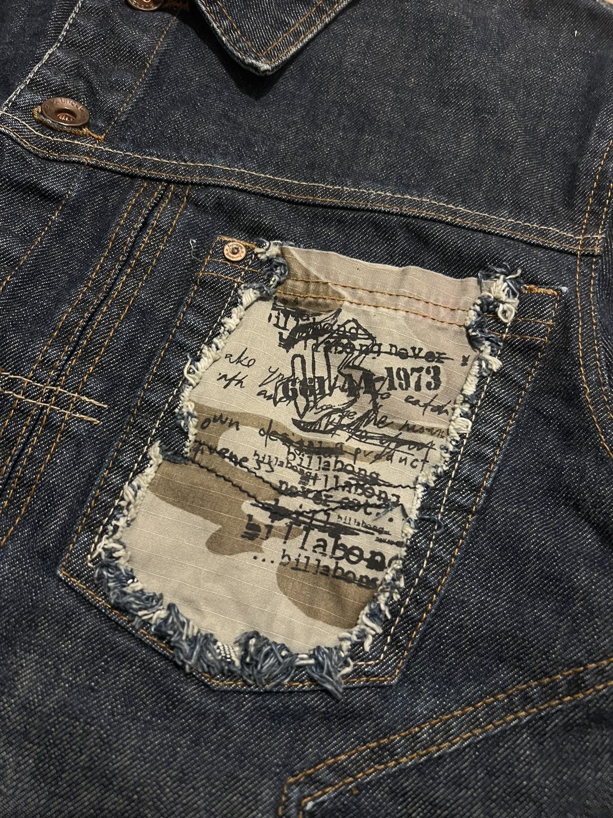 Billabong × Vintage Jeans Jacket Billabong Surf Vintage Size US M / EU 48-50 / 2 - 4 Thumbnail