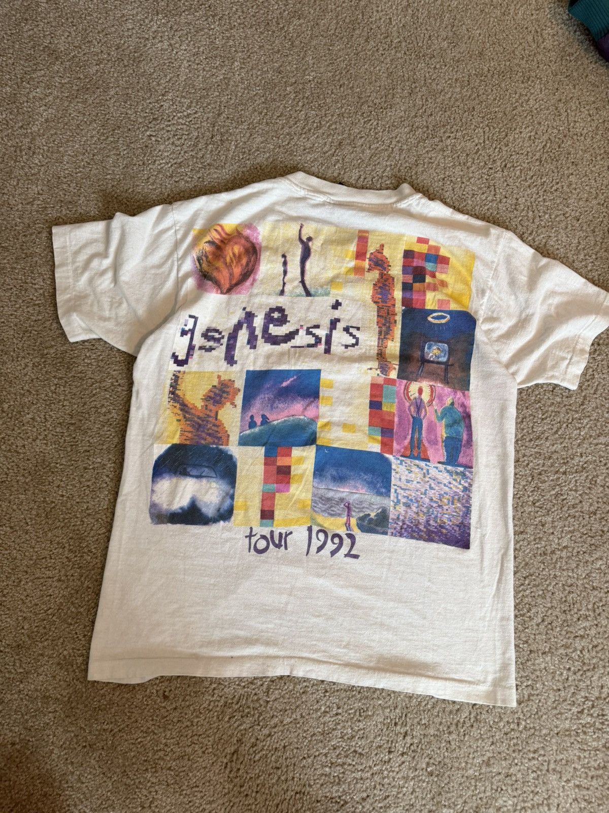 Band Tees × Vintage Vintage Genesis 1992 Tour tee Size US L / EU 52-54 / 3 - 5 Thumbnail
