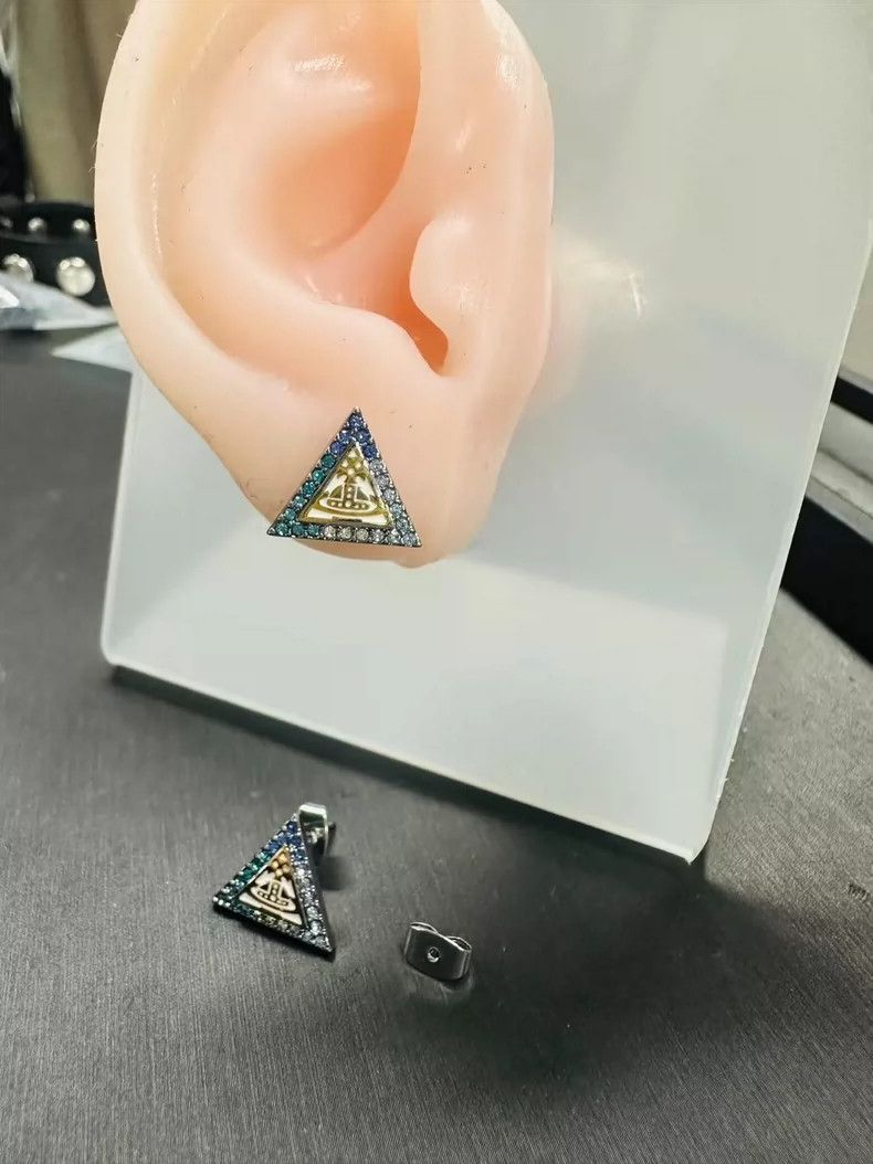 Vivienne Westwood Vivienne Westwood Saturn earring Size ONE SIZE - 2 Thumbnail