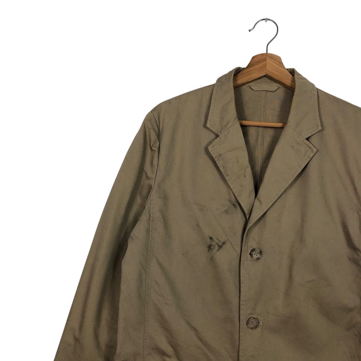 Eddie Bauer 📌Vintage Chore Work Jacket Eddie Bauer Dupont Issey Miyake Size US S / EU 44-46 / 1 - 8 Thumbnail