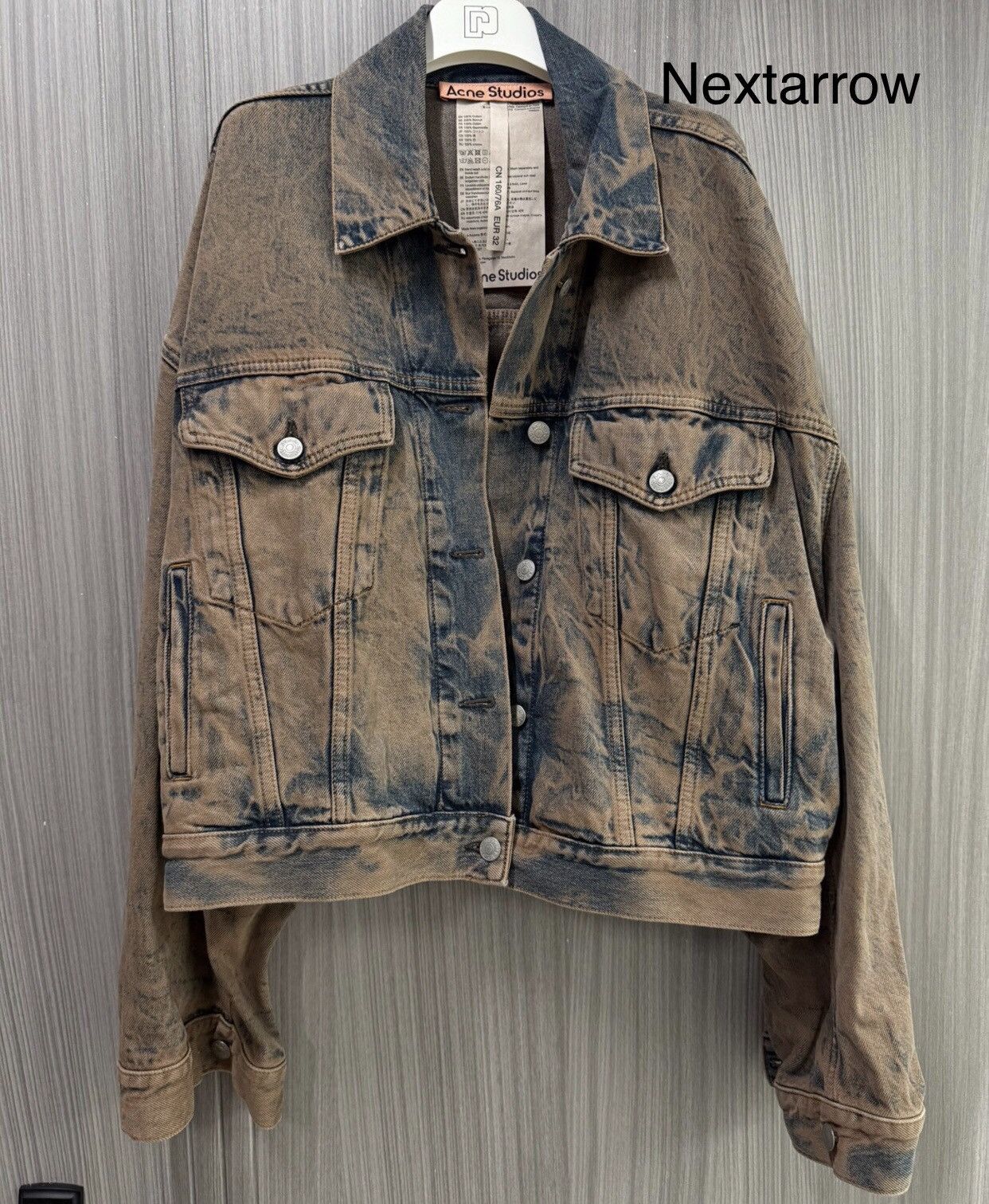 Acne Studios Acne studios Make old demin coats 2412-Nextarrow Size US S / EU 44-46 / 1 - 1 Thumbnail