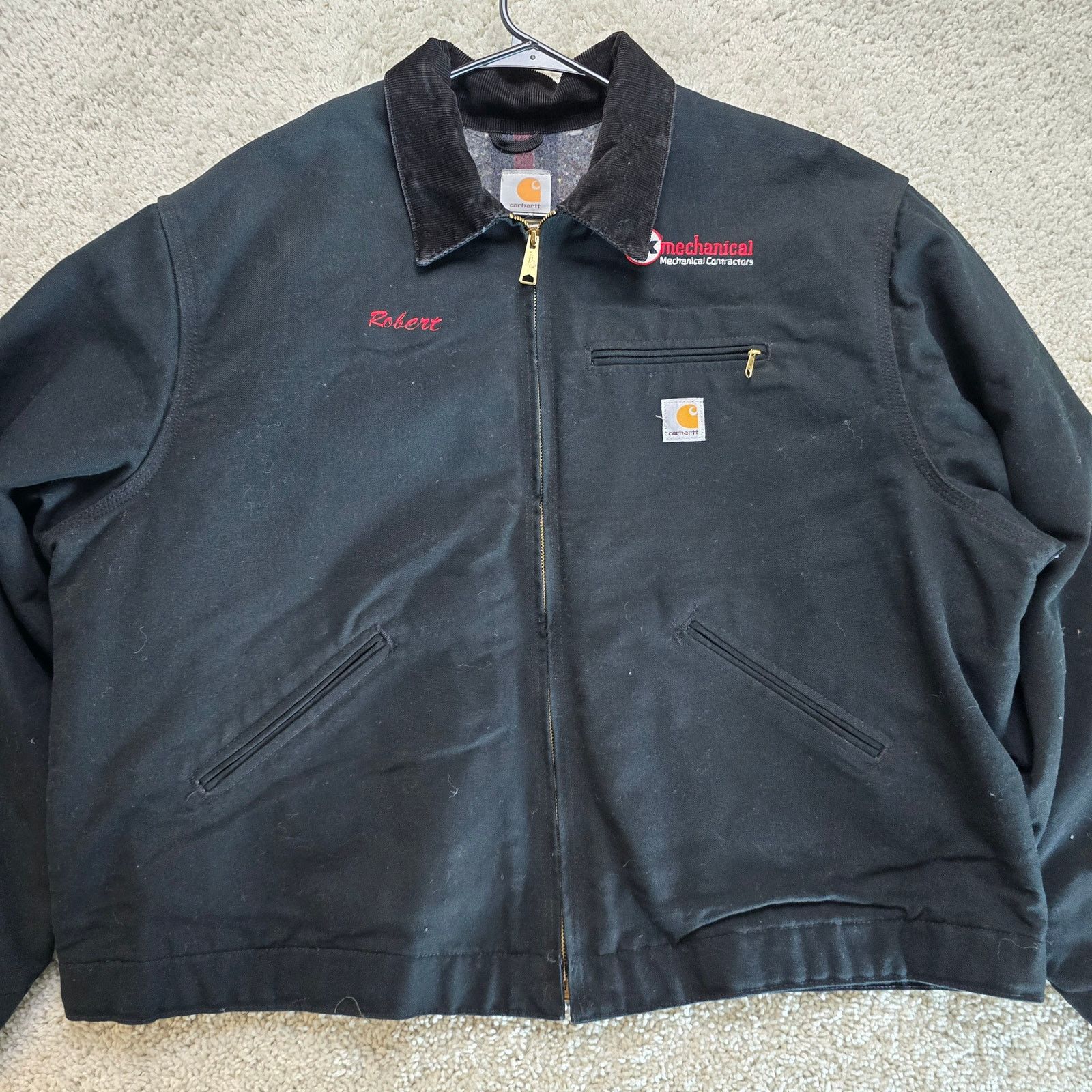 Carhartt Carhartt Jacket Vintage VTG Detroit J01 BLK J001 USA 54 2XL Size US XL / EU 56 / 4 - 3 Thumbnail