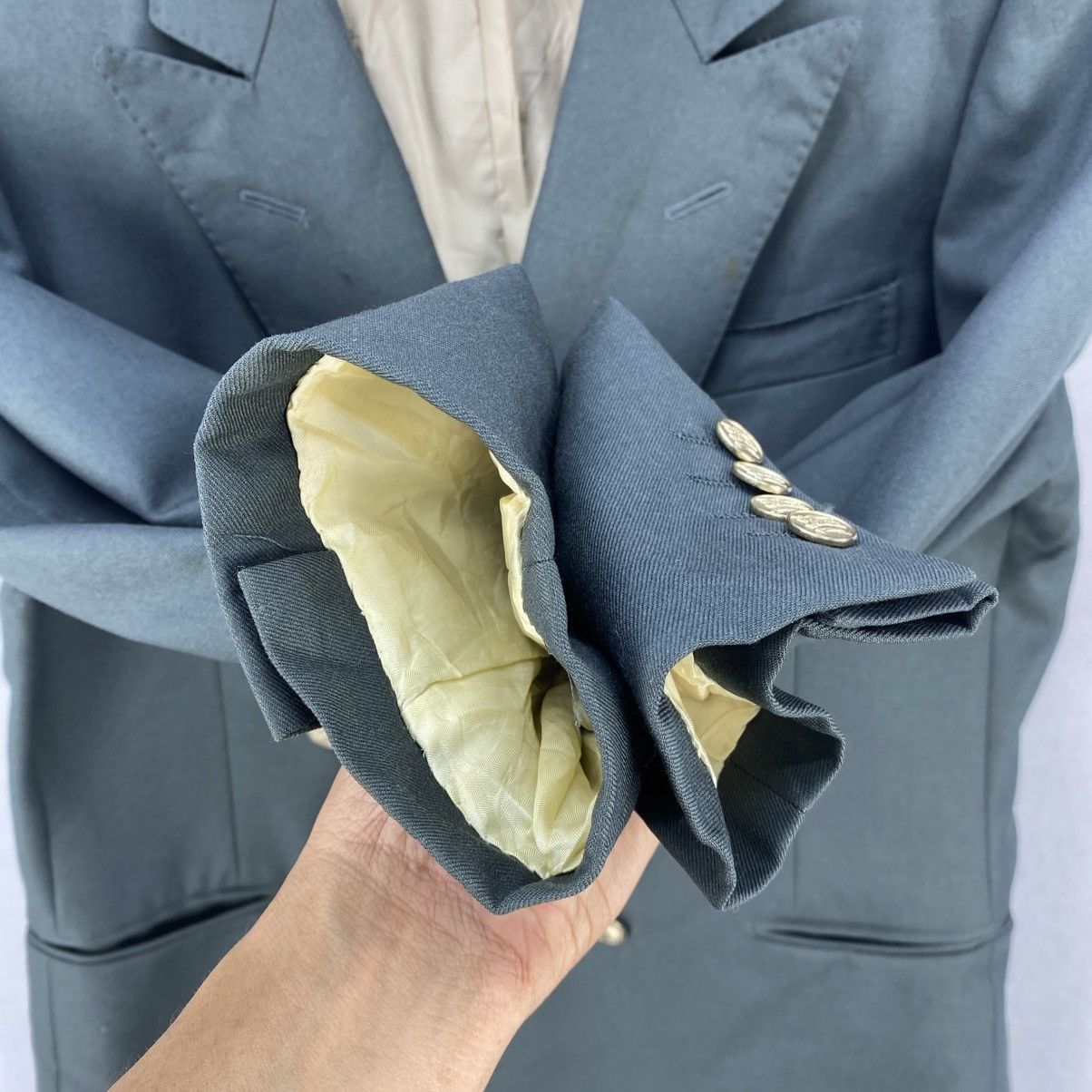 Burberry Vintage 90’s Burberrys Blazer Suits Jacket Size US M / EU 48-50 / 2 - 8 Thumbnail