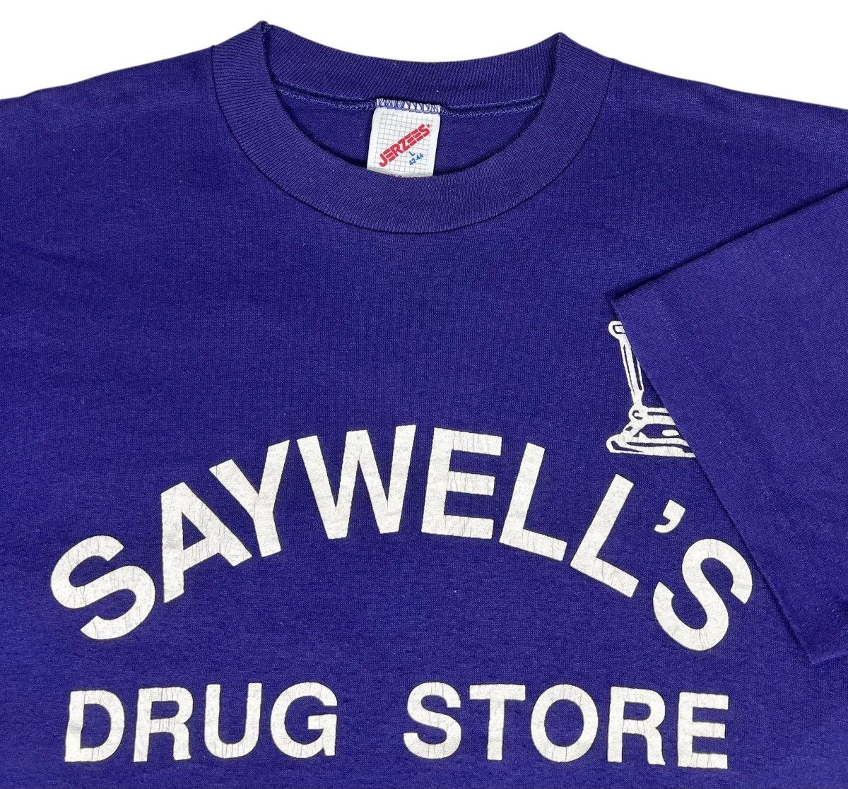 Vintage 1980s Vintage SAYWELL’S DRUG STORE Sports Day Tee Size US L / EU 52-54 / 3 - 5 Thumbnail