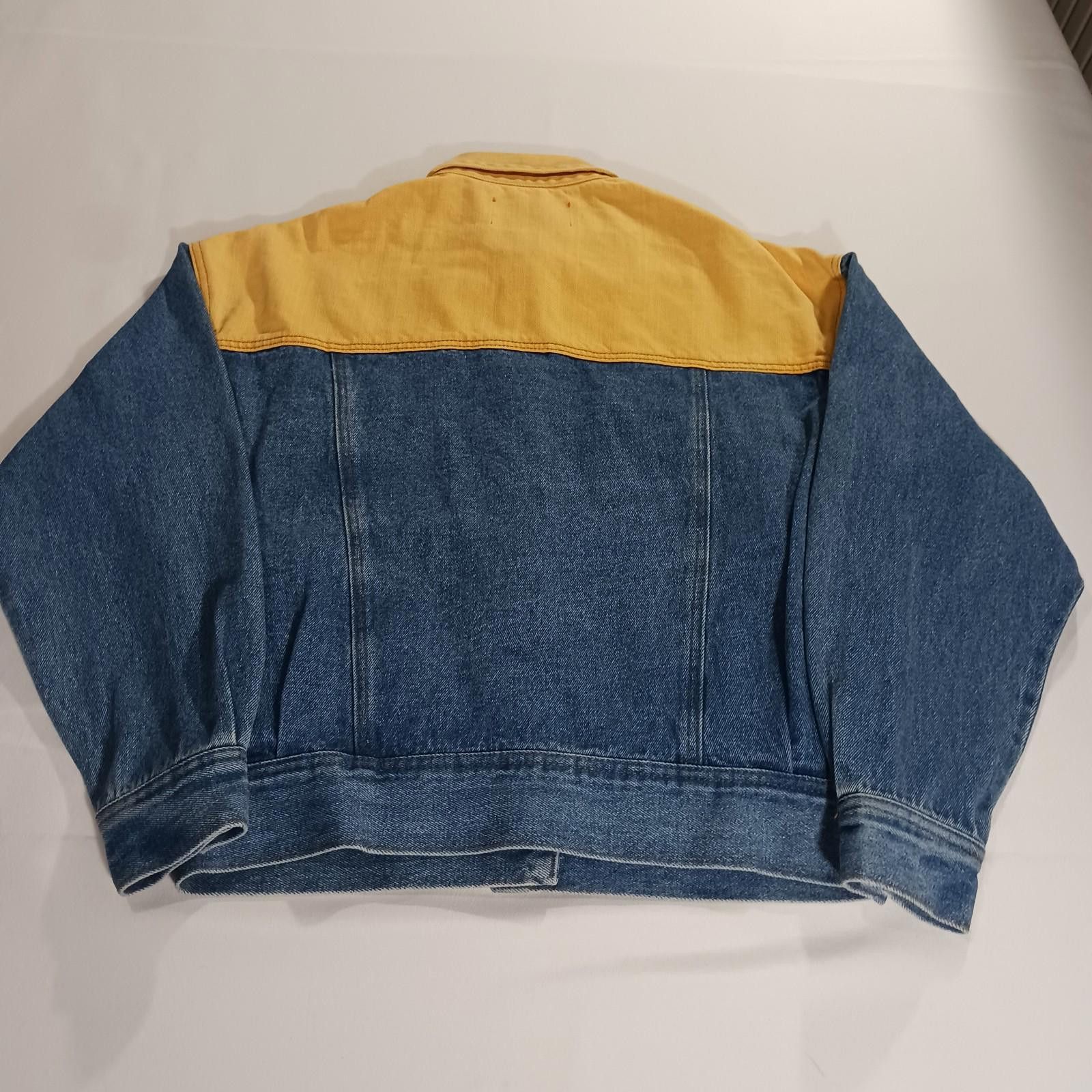 Kirkland Signature Signature 8 Colorbloc S5600 Women Blue Yellow Denim Jacket S Size S / US 4 / IT 40 - 2 Thumbnail