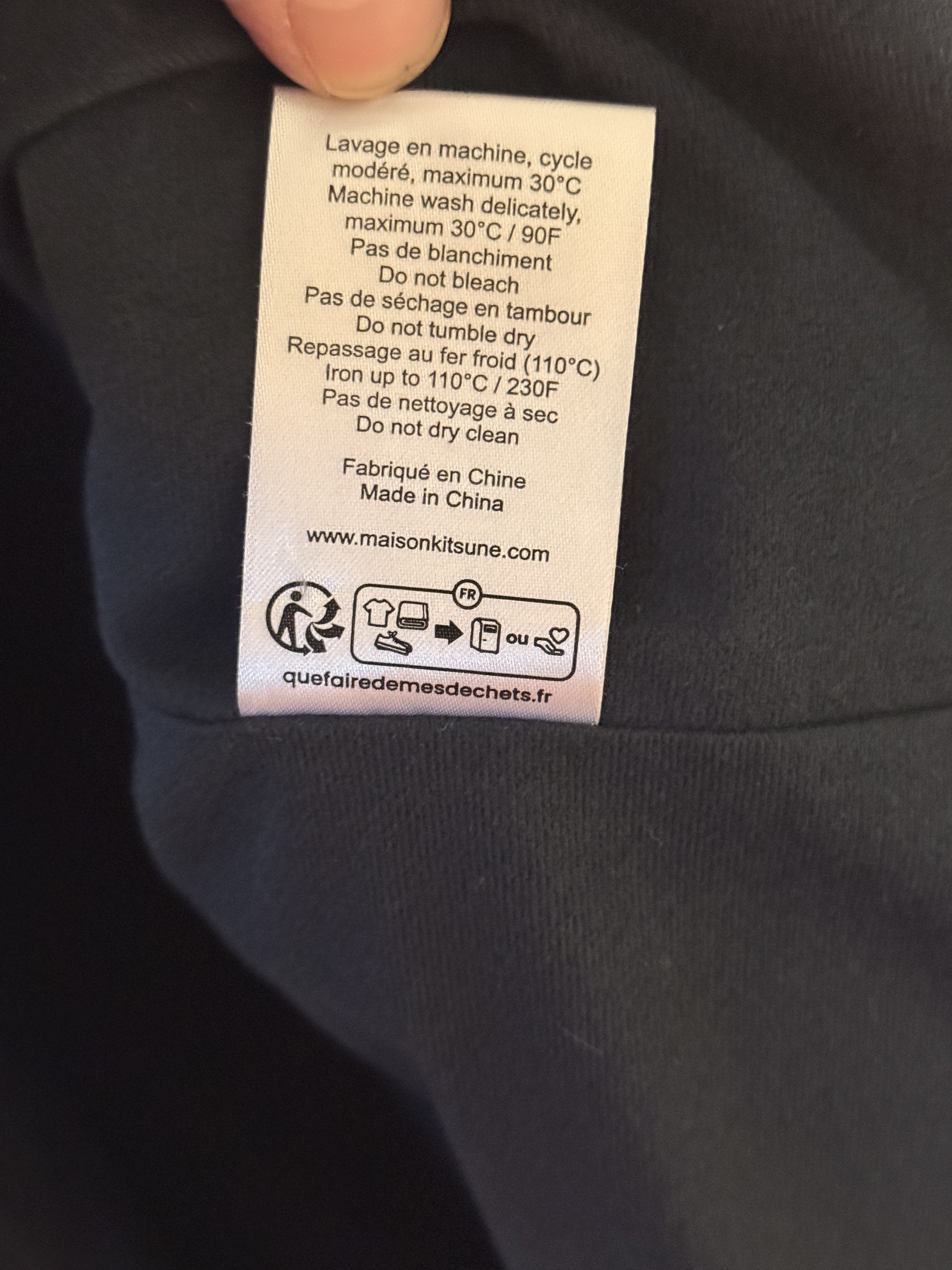 Maison Kitsune Coach Jacket Navy Size US M / EU 48-50 / 2 - 8 Thumbnail