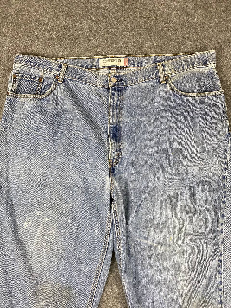 Levi's vintage levis 560 comfort fit paint splattered distressed Size US 44 / EU 60 - 11 Thumbnail