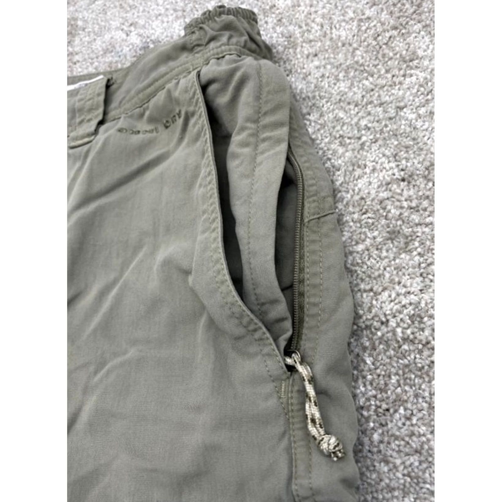 Olive Columbia GRT Cargo Shorts Men Large 32 Olive Green Pockets Outdoor Work 6153 Size US 33 - 5 Thumbnail