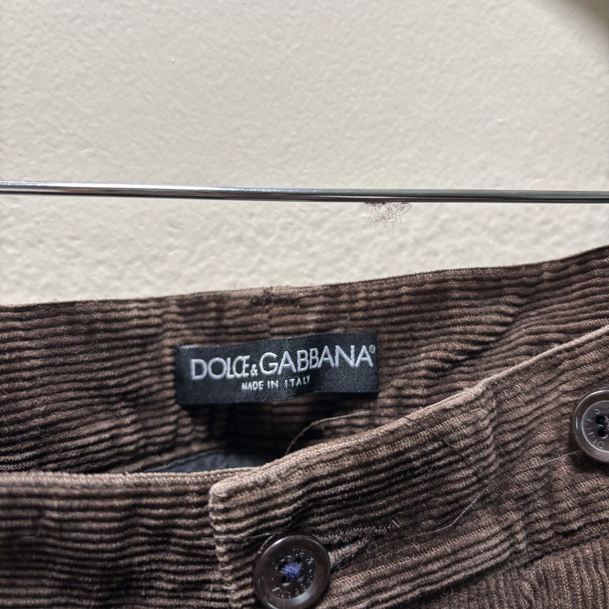 Dolce & Gabbana Dolce & Gabbana Corduroy Pants Size US 34 / EU 50 - 3 Thumbnail