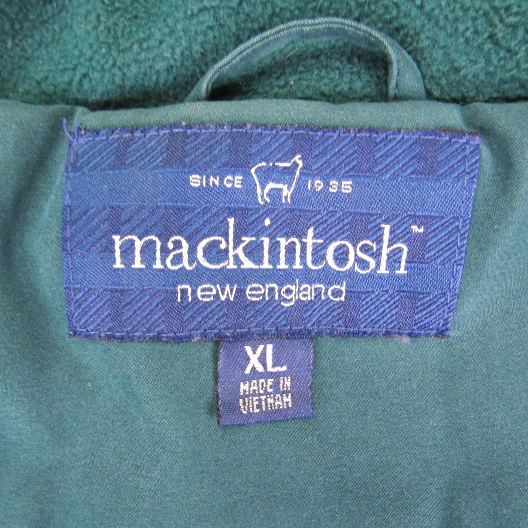 Mackintosh VINTAGE Mackintosh Jacket Womens XL Blue Turquoise Quilted Zip Puffer Jacket Insulated Lined Full Zip Pockets 90s Outdoor Mens Womens Girls? Size XL / US 12-14 / IT 48-50 - 6 Thumbnail