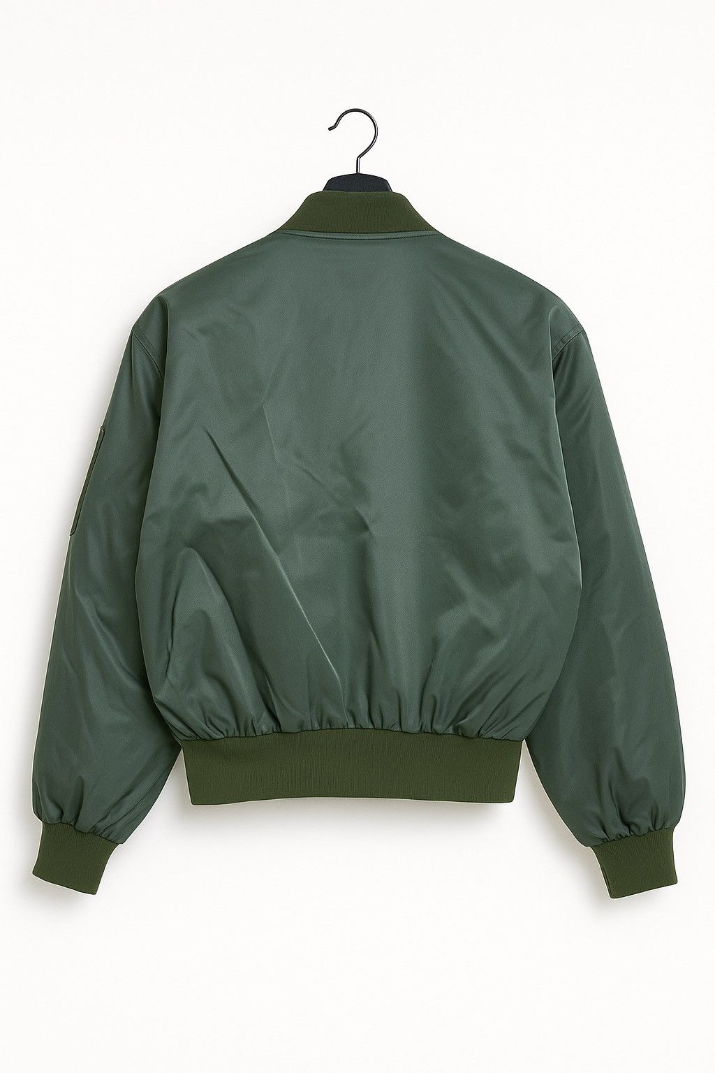 Japanese Brand Vintage Suntory Original Design Olive Green Bomber Jacket Size US M / EU 48-50 / 2 - 2 Thumbnail