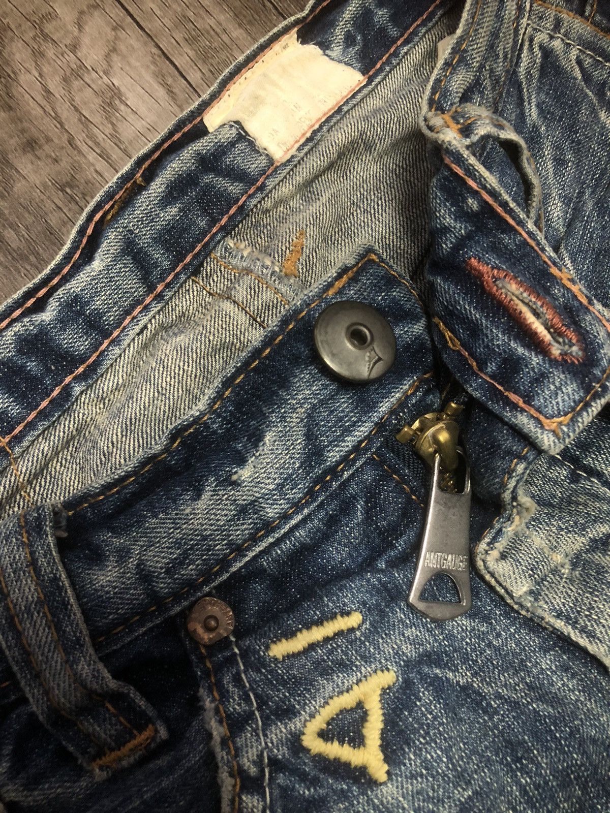 Japanese Brand × Vintage VINTAGE ANTGAUGE VAYAMOS MEXICO JEANS RARE DESIGN (UNISEX) Size US 29 - 17 Thumbnail