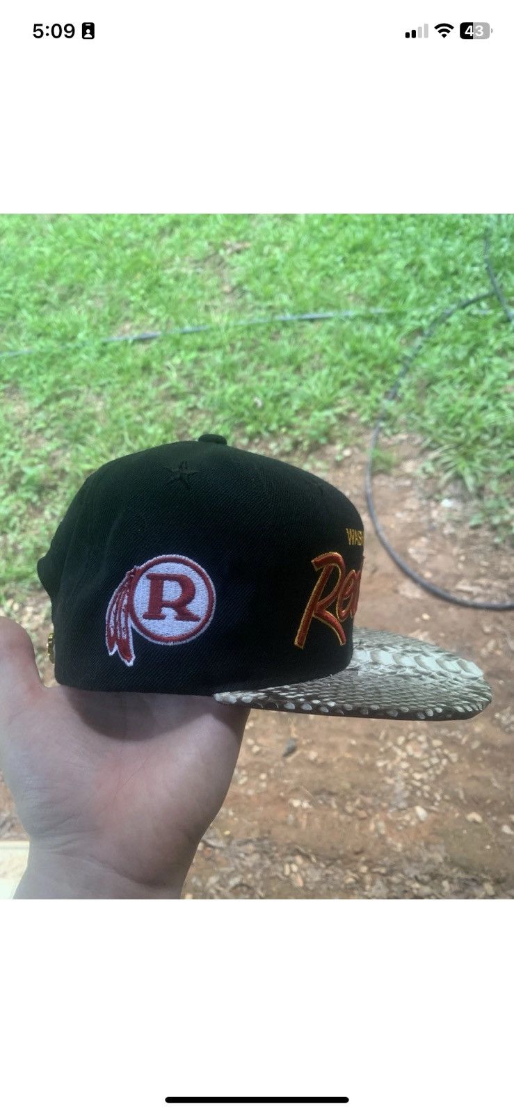 Just Don Just Don washington redskins hat Size ONE SIZE - 2 Thumbnail