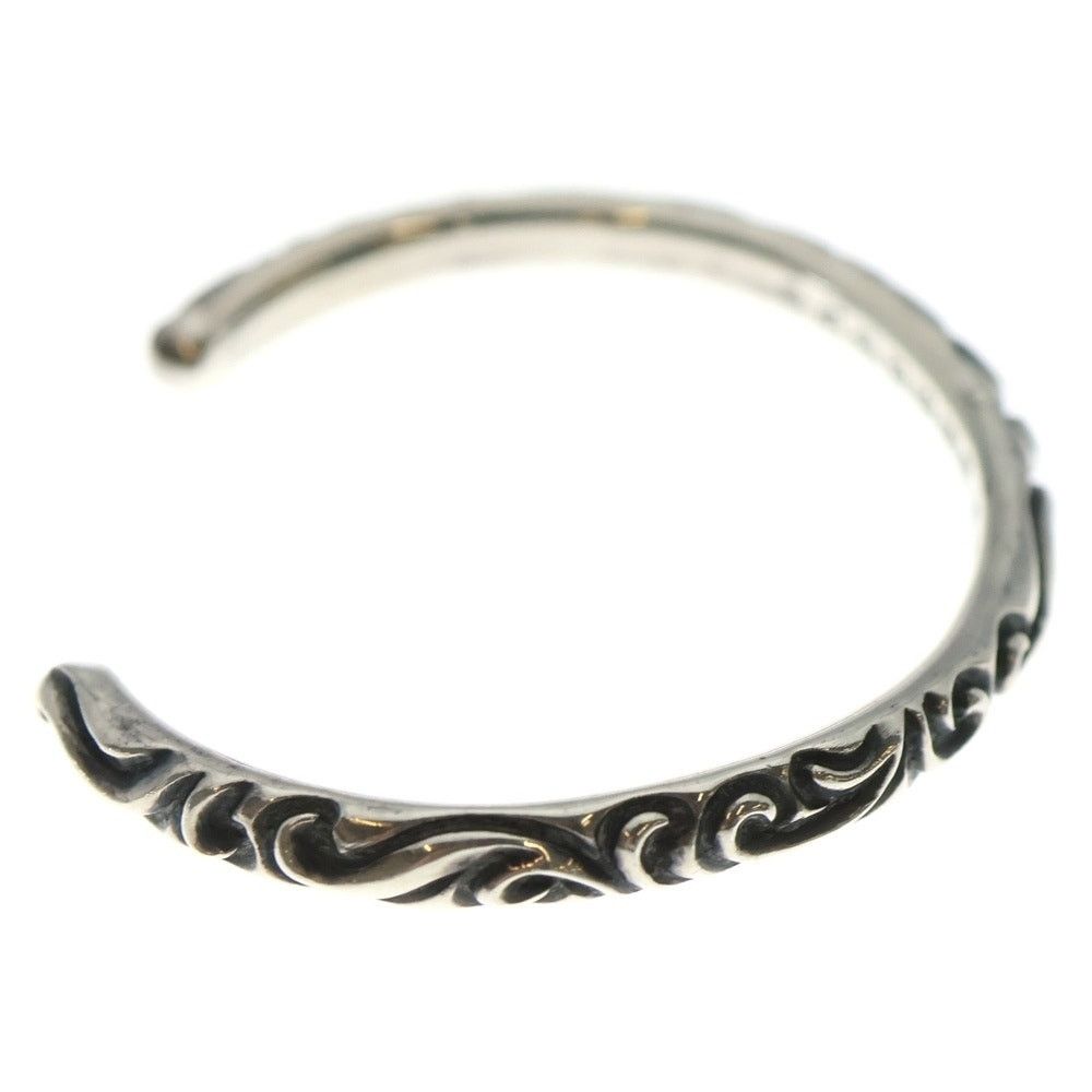 Chrome Hearts Chrome Hearts Silver Scroll Band Bangle Bracelet Size ONE SIZE - 3 Thumbnail