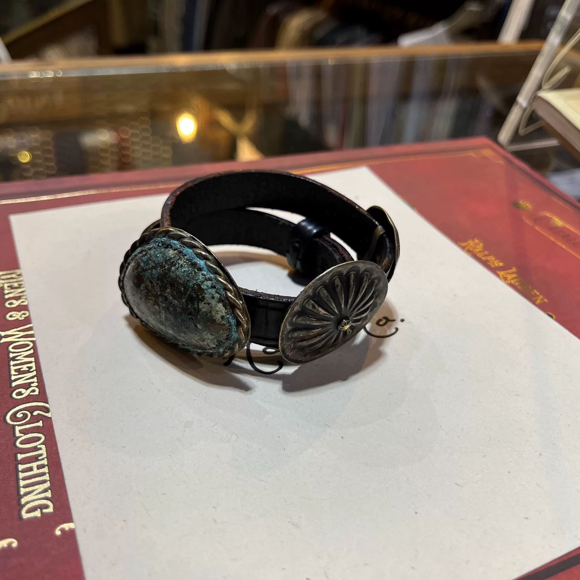 RRL Ralph Lauren rrl leather bracelet by Ralph Lauren Size ONE SIZE - 1 Thumbnail