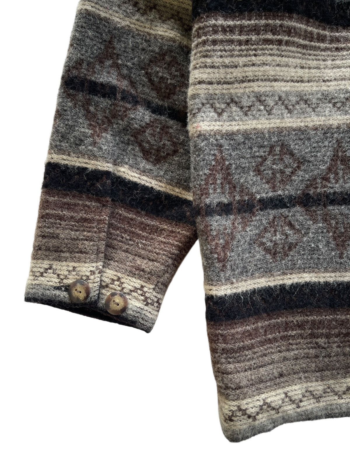 L.L. Bean Vintage L.L.Bean Wool Aztec Jacket Size US M / EU 48-50 / 2 - 8 Thumbnail