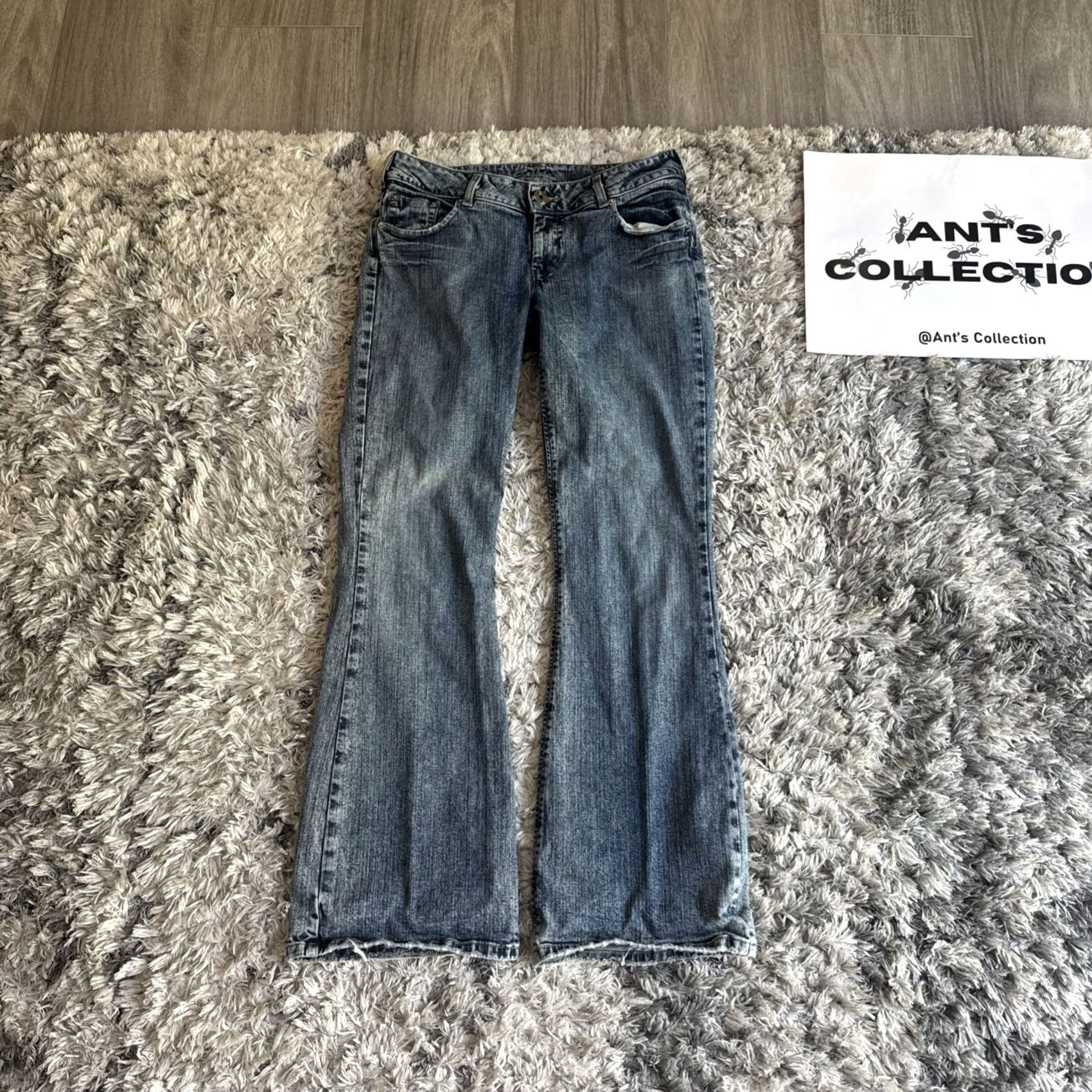 Silver Jeans Co. VINTAGE Silver Jeans Jeans Women's Blue Denim Embroidered Y2K Stretch Bootcut 32x33 Womens Size 24" / US 00 / IT 34 - 5 Thumbnail