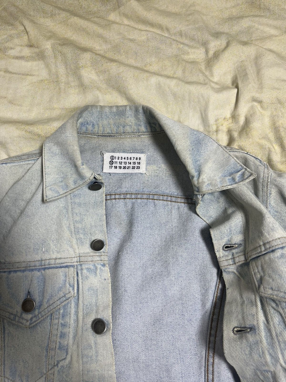 Maison Margiela [S] Margiela Artisanal Denim Jacket Size US S / EU 44-46 / 1 - 3 Thumbnail