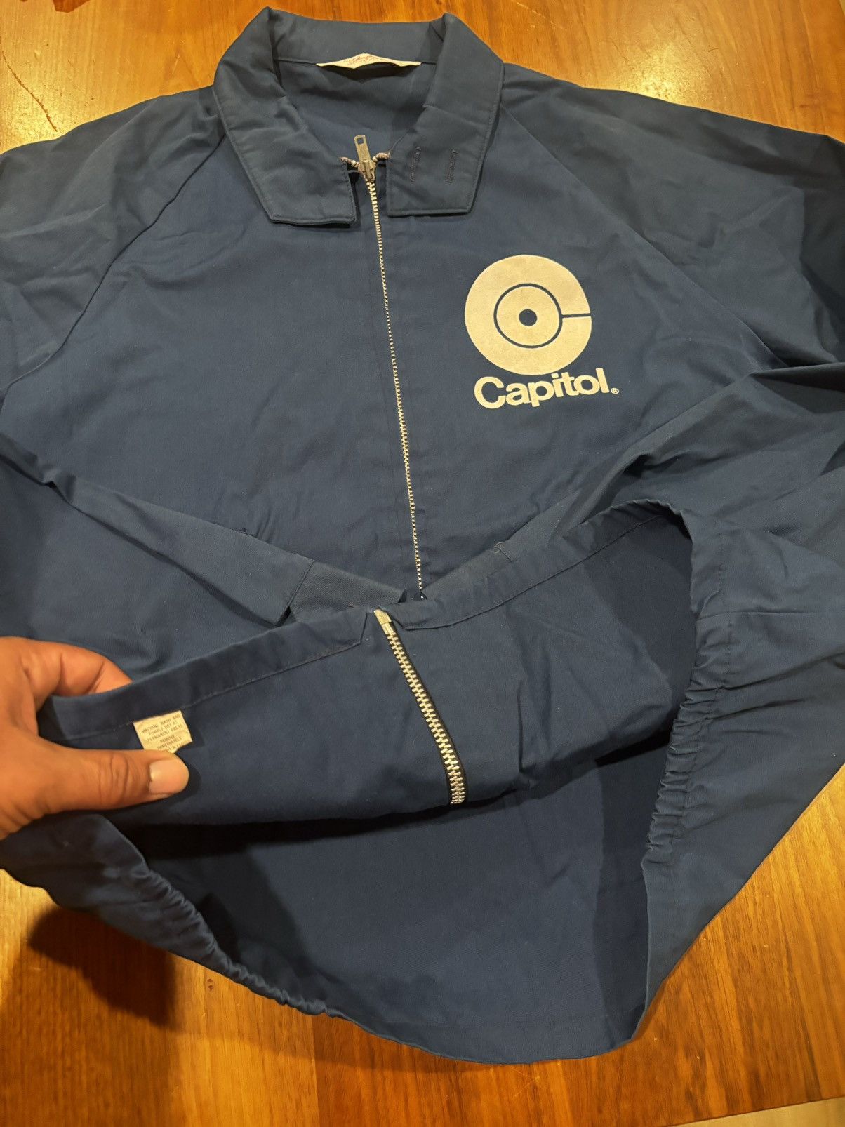 Vintage Vintage 60’s Capitol Records Light Jacket Size US S / EU 44-46 / 1 - 5 Thumbnail