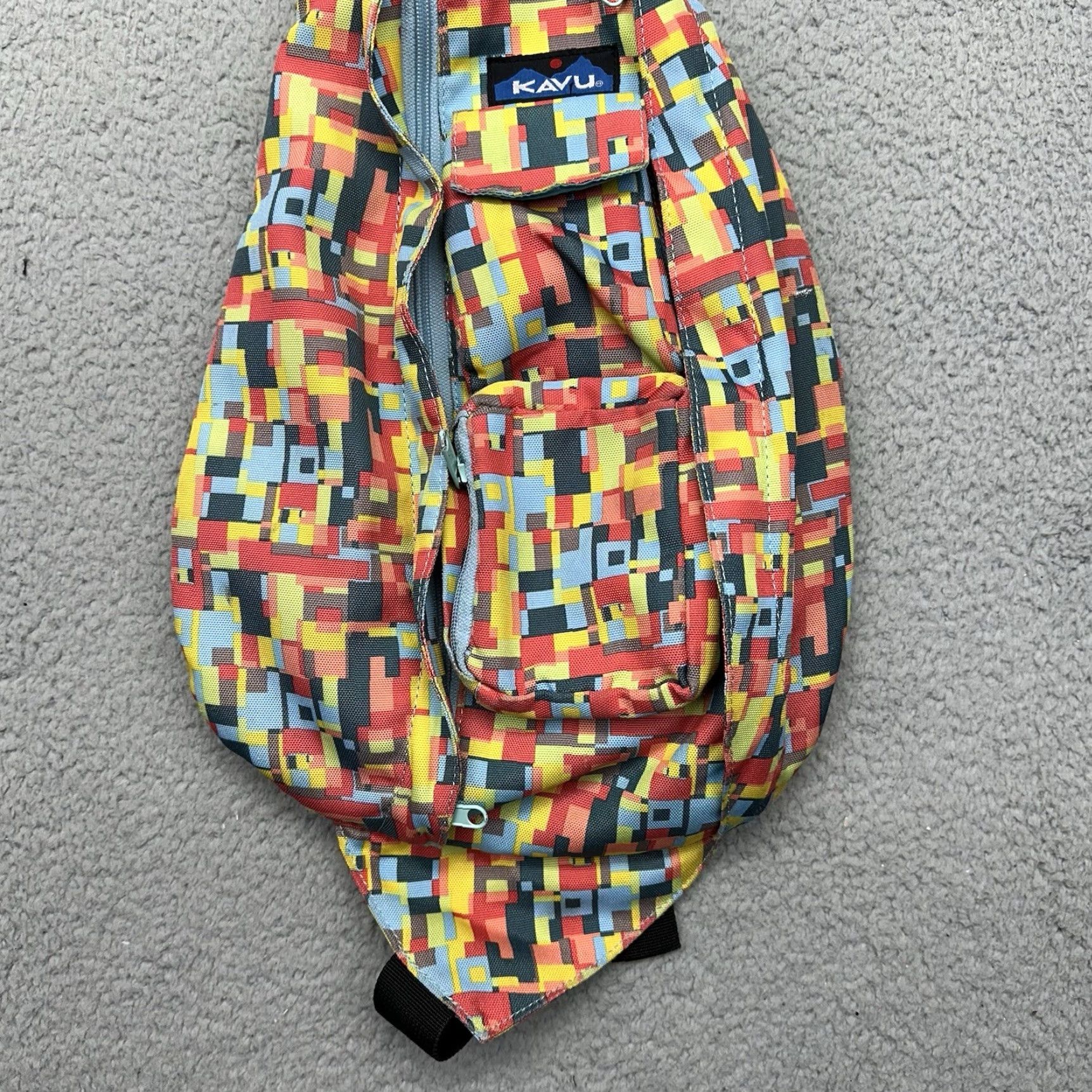Kavu Rope Backpack - Desert Quilt Rope Sling – KAVU.com main image 2