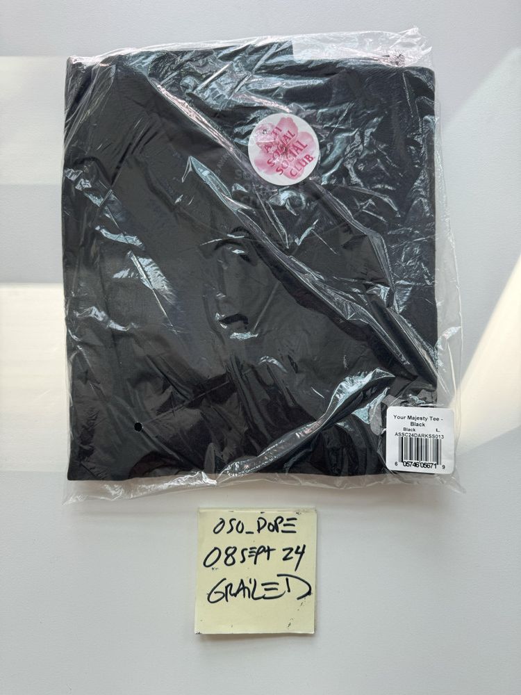 Anti Social Social Club assc your majesty tee (blk) L Size US L / EU 52-54 / 3 - 3 Thumbnail