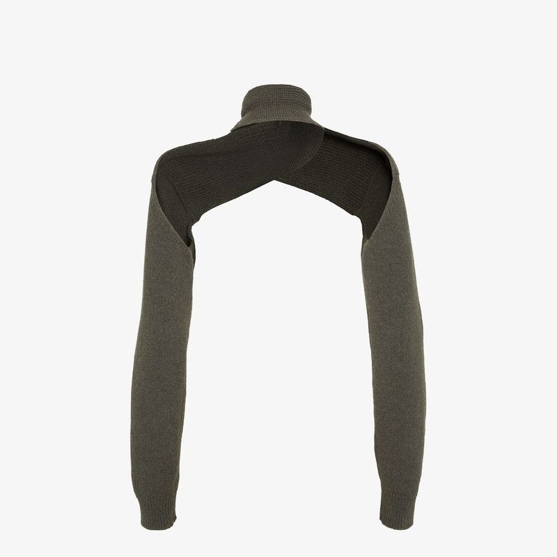 Fendi o1s1wg110326 Shrug in Green Size S / US 4 / IT 40 - 2 Thumbnail
