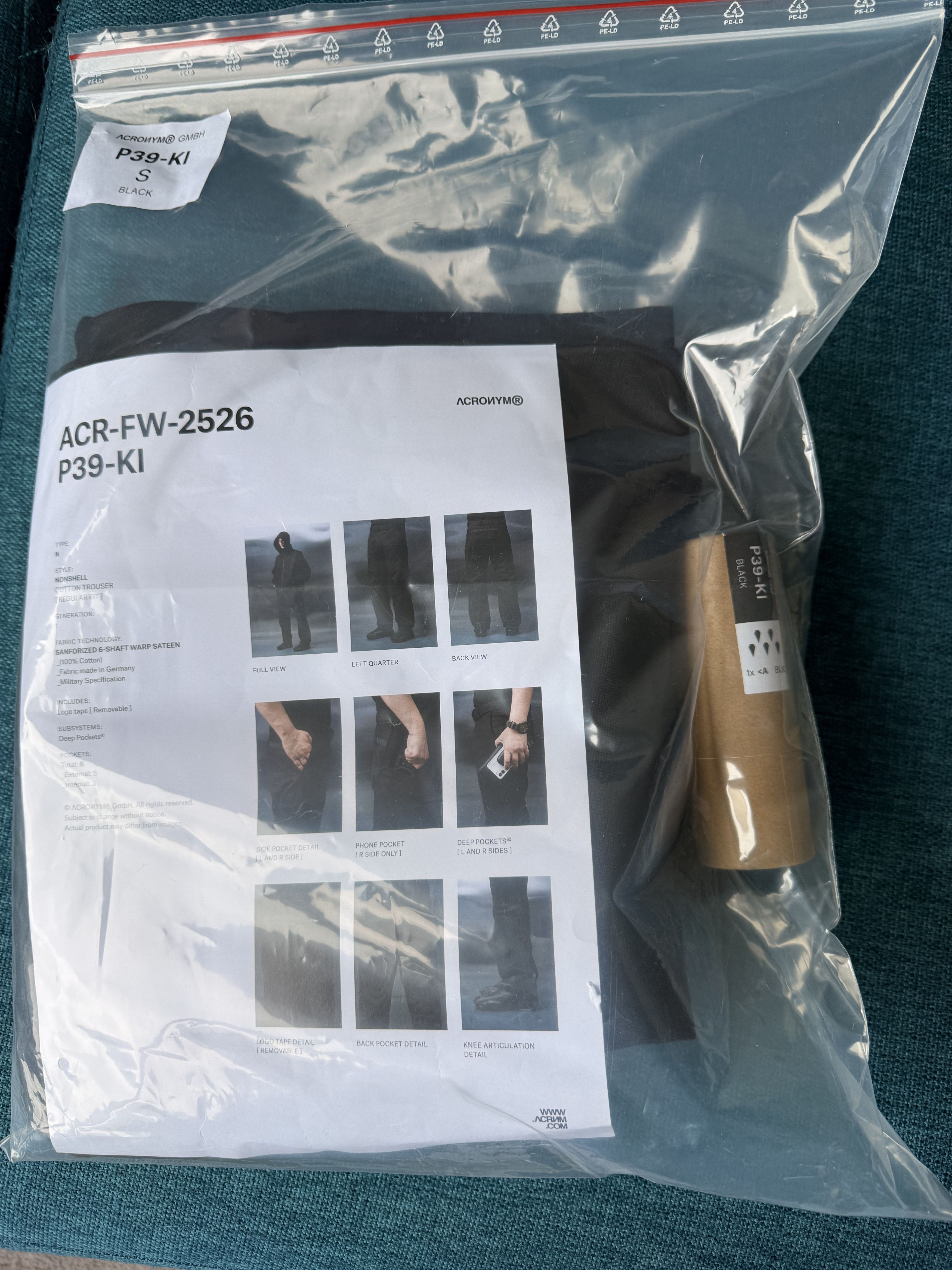 Acronym P39-KI Size US 32 / EU 48 - 2 Thumbnail
