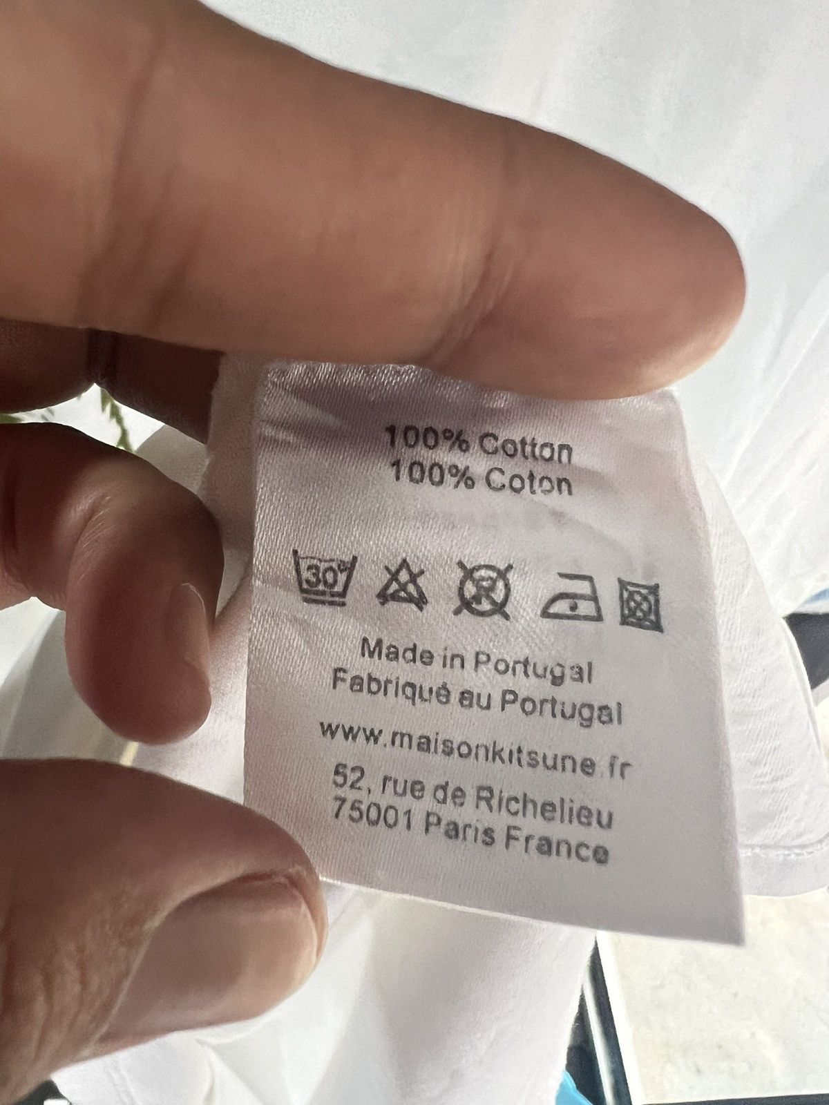 Maison Kitsune 🔥Maison Kitsune Pair of Ears Tee Size US M / EU 48-50 / 2 - 10 Thumbnail