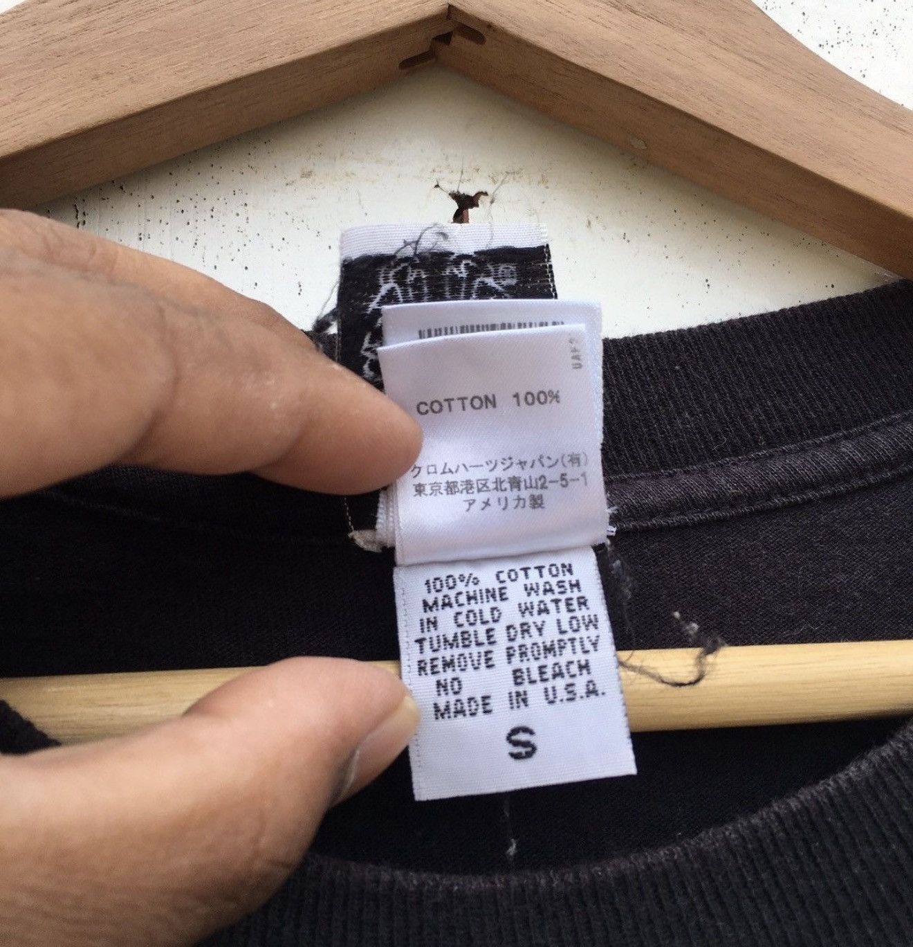 Chrome Hearts Rarest Chrome Hearts exclusively for United Arrows Tshirt Size US S / EU 44-46 / 1 - 23 Thumbnail