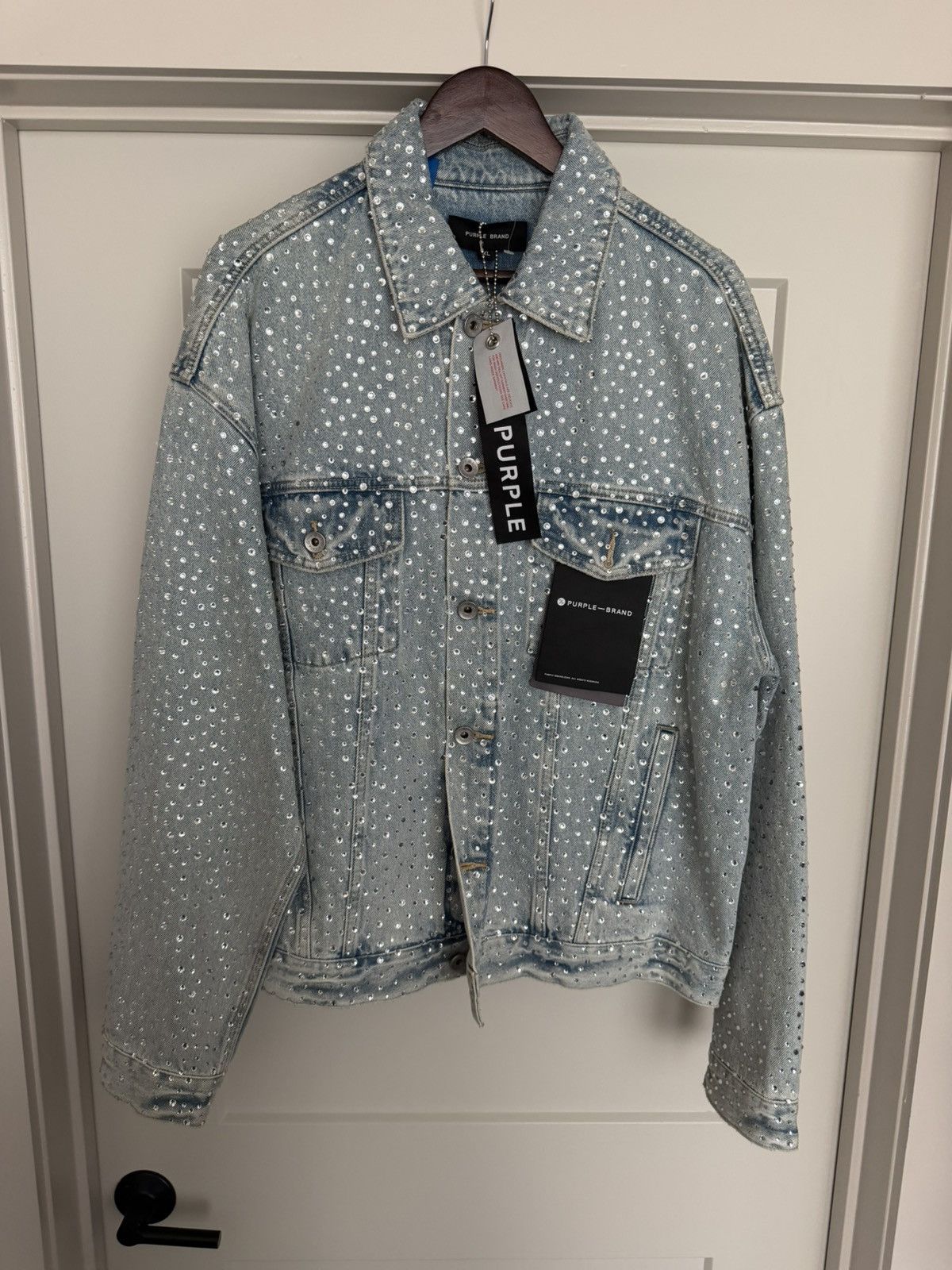 Purple Brand PURPLE BRAND Denim Jacket Size US XL / EU 56 / 4 - 1 Thumbnail