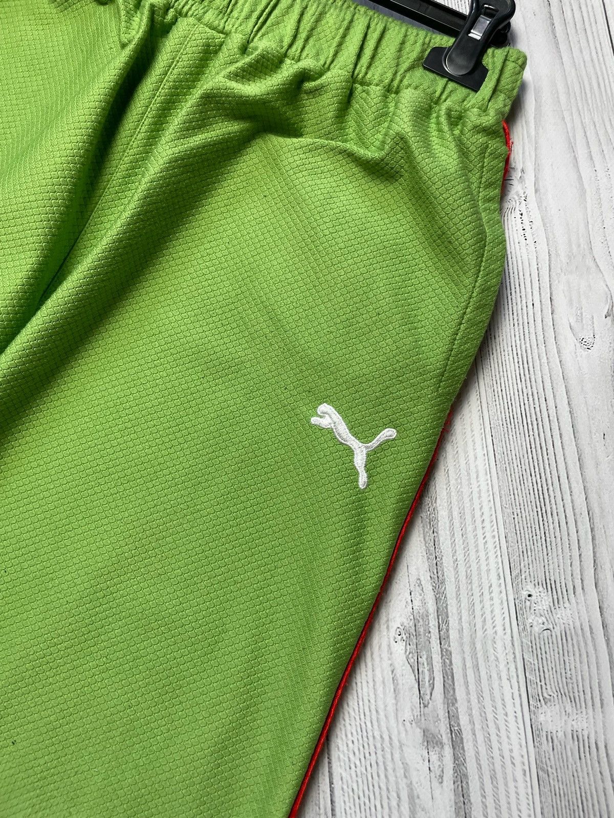 Vintage Vintage Algeria soccer pants green rare size L logo Size US 33 - 2 Thumbnail