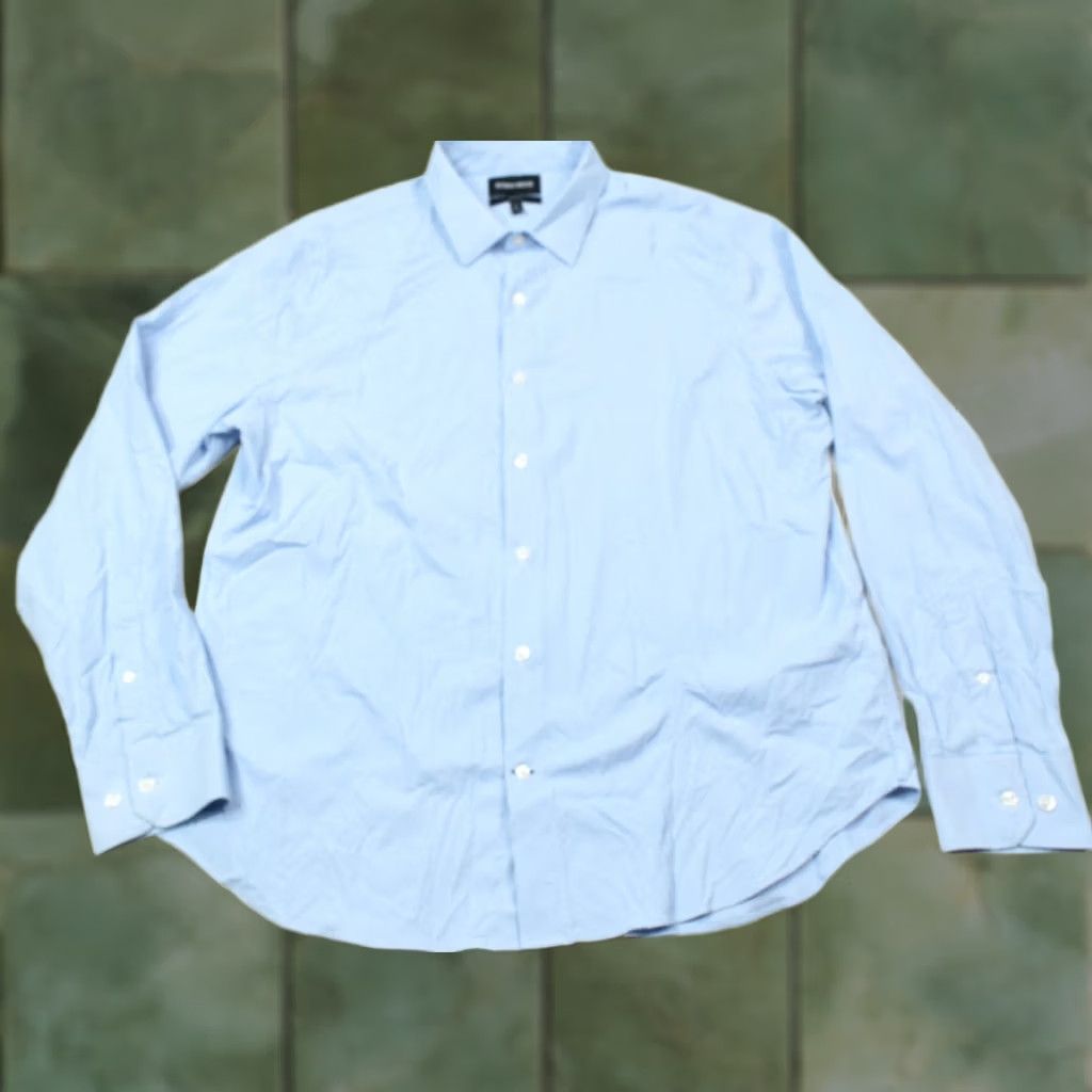 Bonobos Bonobos Performance Shirt Mens XL Blue Plaid Nylon Stretch Button-Up Athletic Shirt Size US XL / EU 56 / 4 - 1 Thumbnail