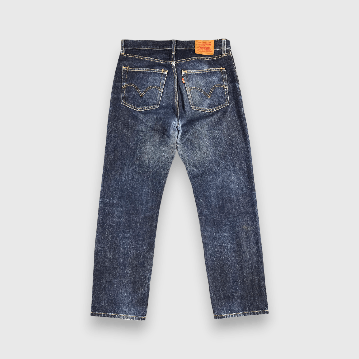 Levi's 90s Vintage Blue Wash Levis 533 Jeans-J1743 Size US 35 - 2 Thumbnail