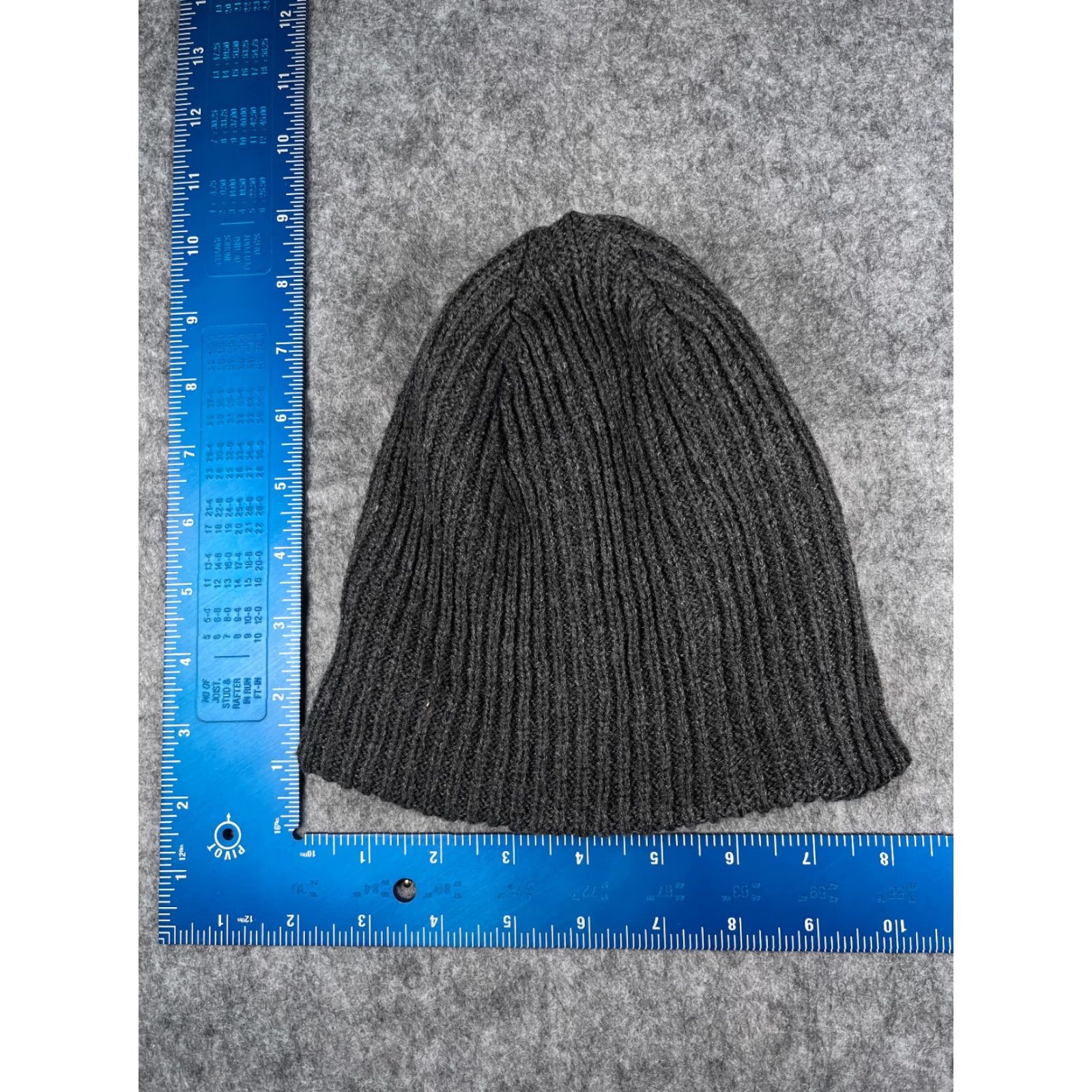 Walmart Walmart Beanie Mens One Size Blue Double Knit Acrylic Polyester Blend Ski Hat/Toque Size ONE SIZE - 4 Thumbnail