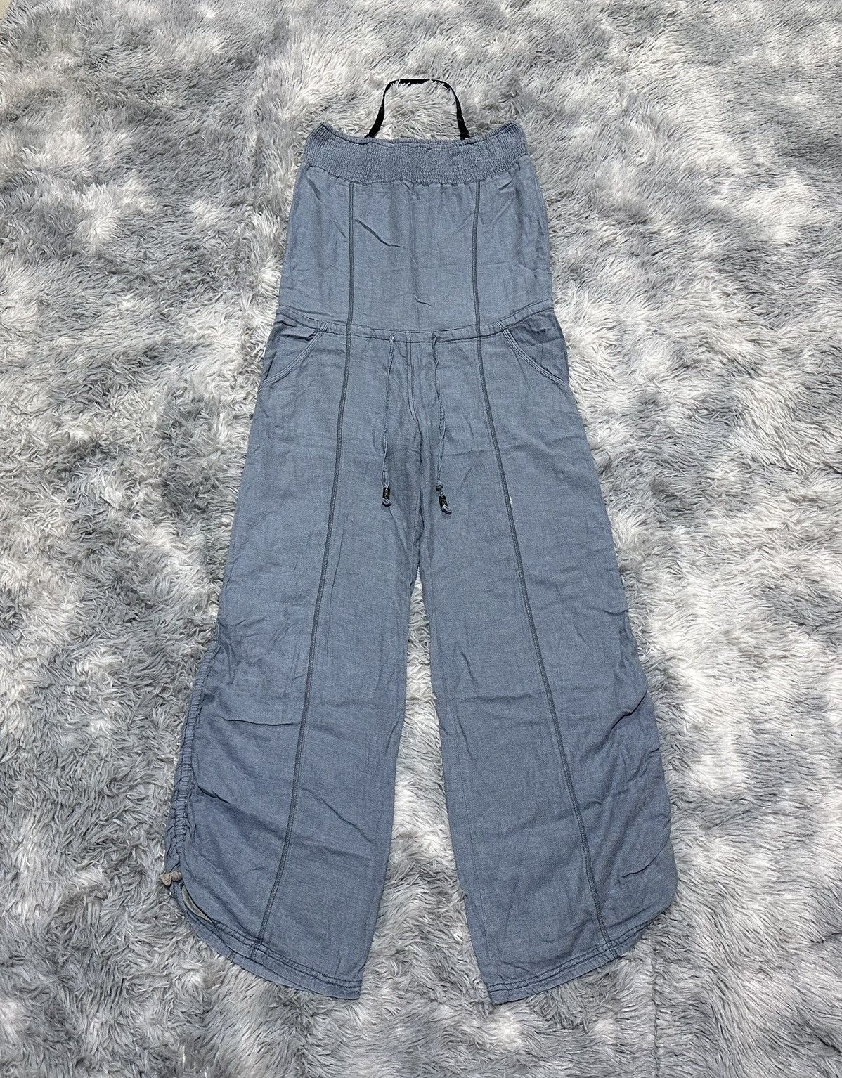 GOA 🔥Y2K Archived Goa Overalls Jumpsuit Flared Parachute Pants Size US 32 / EU 48 - 6 Thumbnail