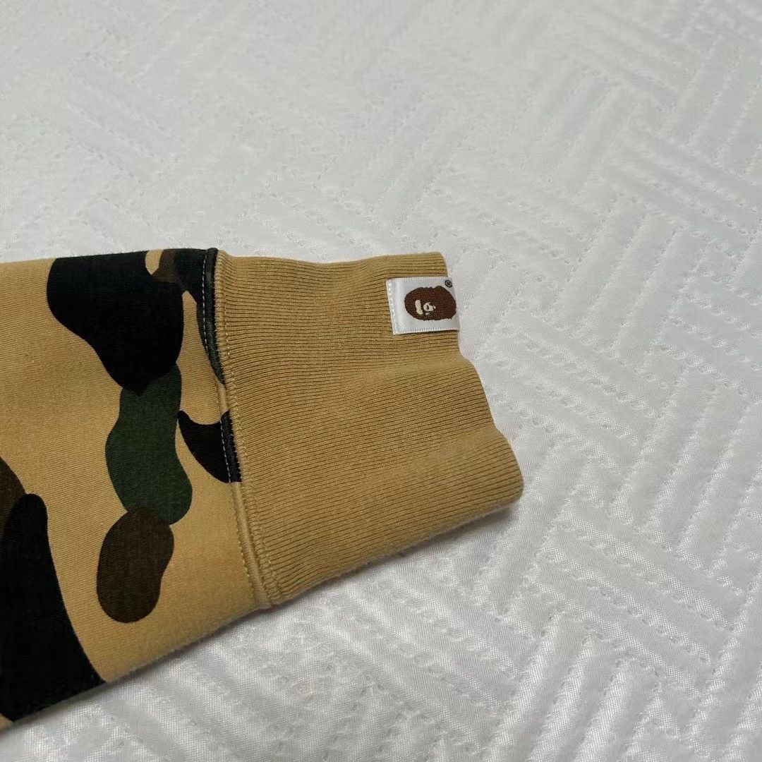 Bape WATERPROOF COLOR CAMO SHARK FULL ZIP HOODIE Size US M / EU 48-50 / 2 - 6 Thumbnail