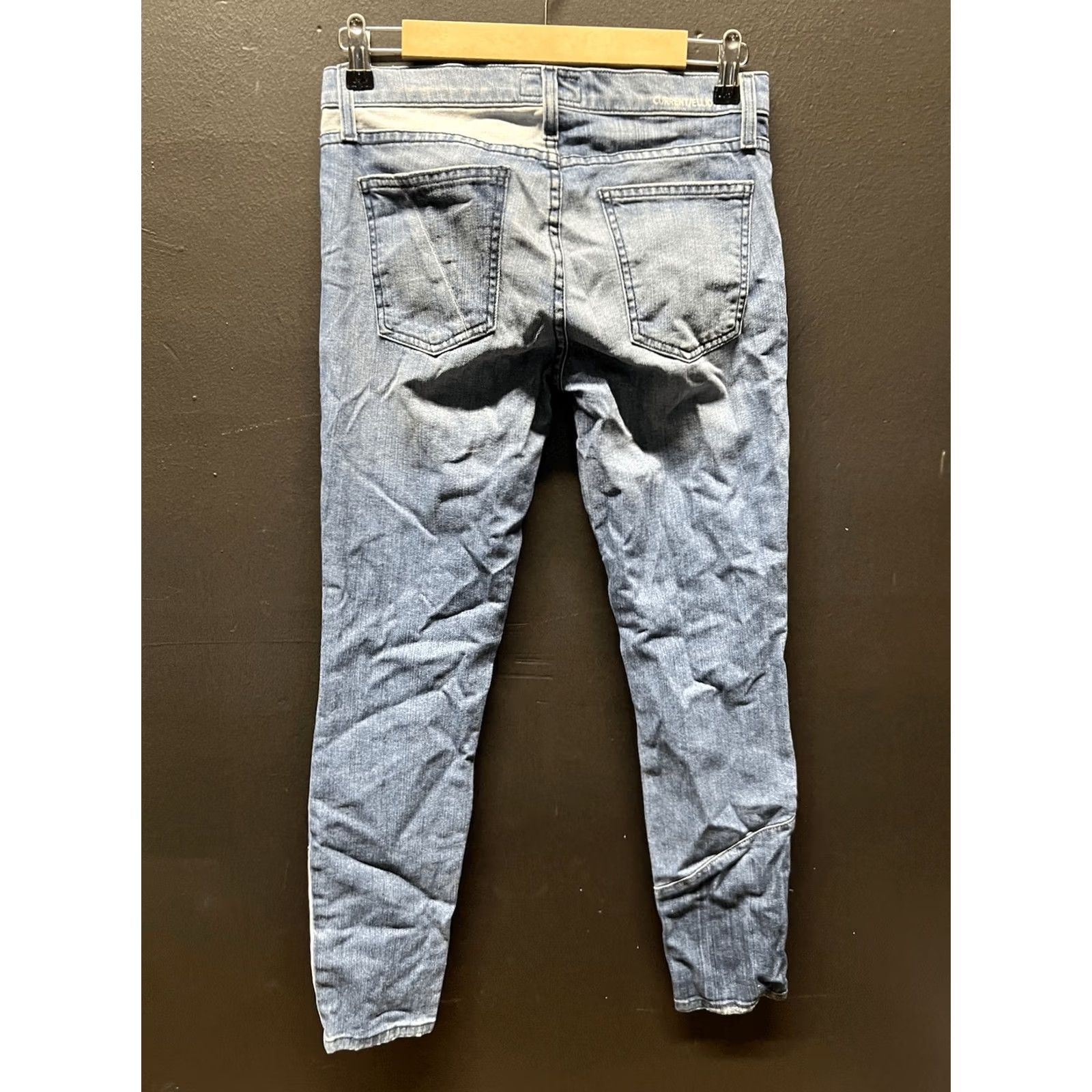 Vintage Current/Elliott The Stiletto Skinny Jeans Womens 27 Blue Patchwork Size 27" / US 4 / IT 40 - 3 Thumbnail