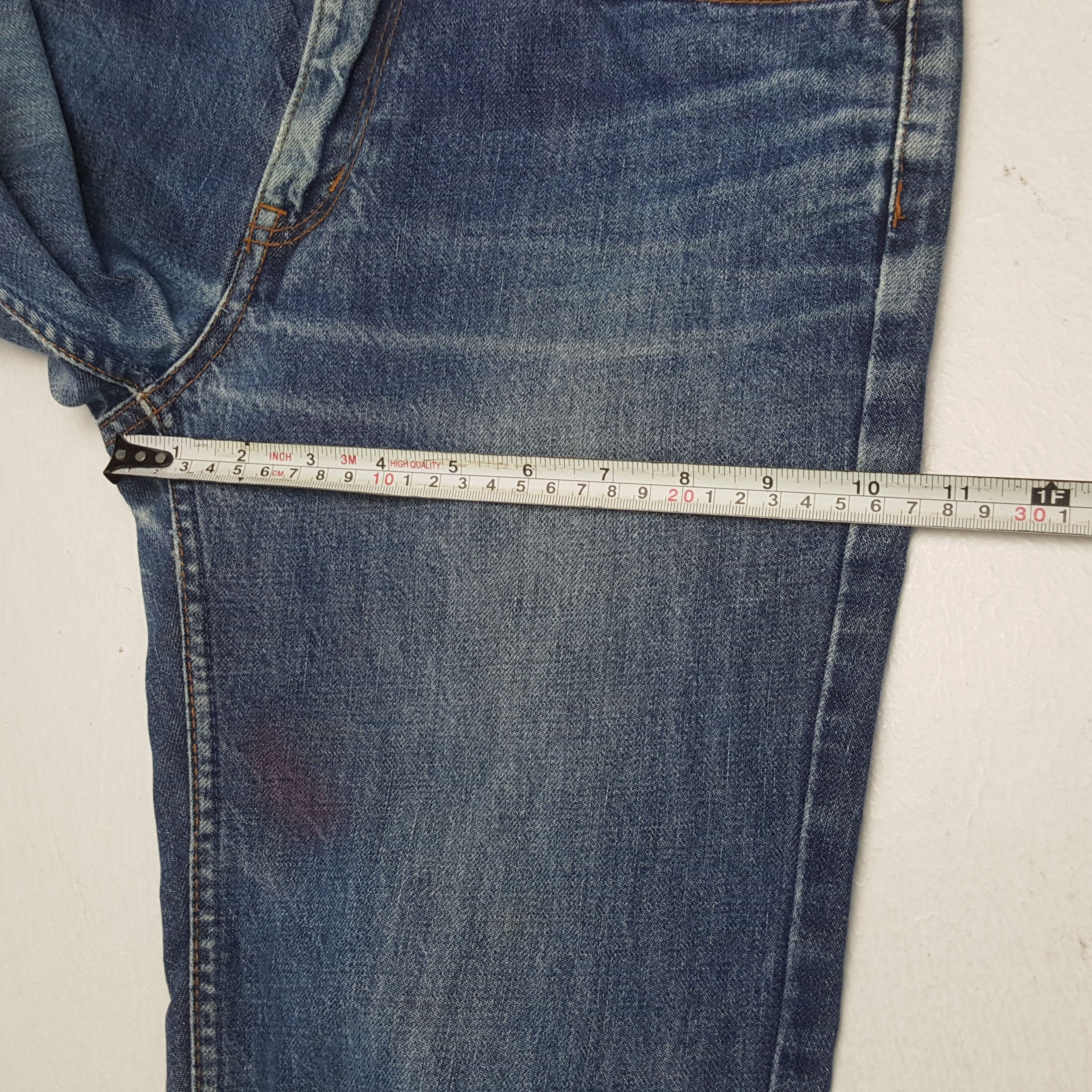 Hysteric Glamour × Japanese Brand × Vintage HYSTERIC GLAMOUR Japanese Brand Custom Art Jeans Size US 28 / EU 44 - 9 Thumbnail