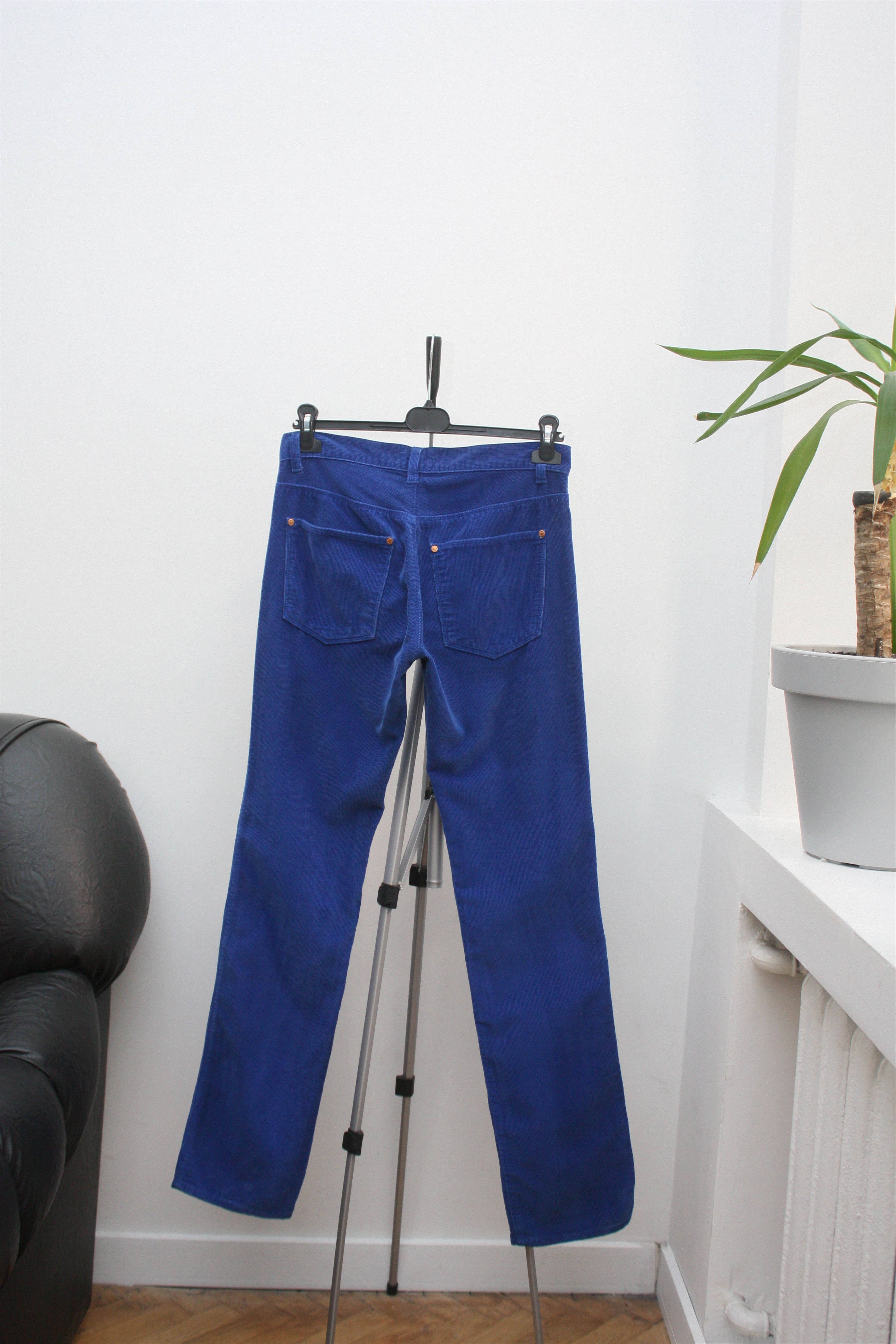 Acne Studios Acne Jeans Max Blue Cord Pants 31/34 Size US 31 - 3 Thumbnail